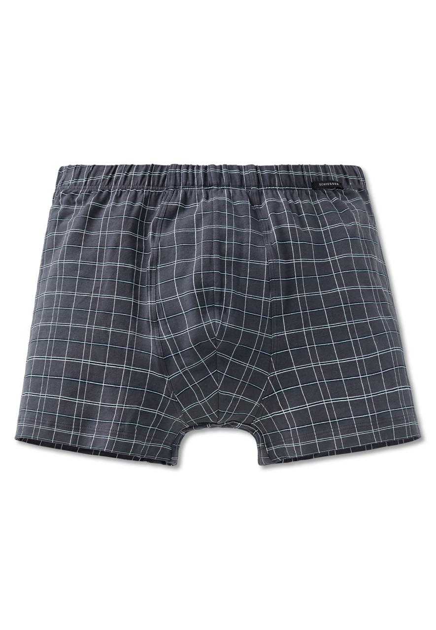 SCHIESSER Ebony boxer (1-pack), heren short antraciet