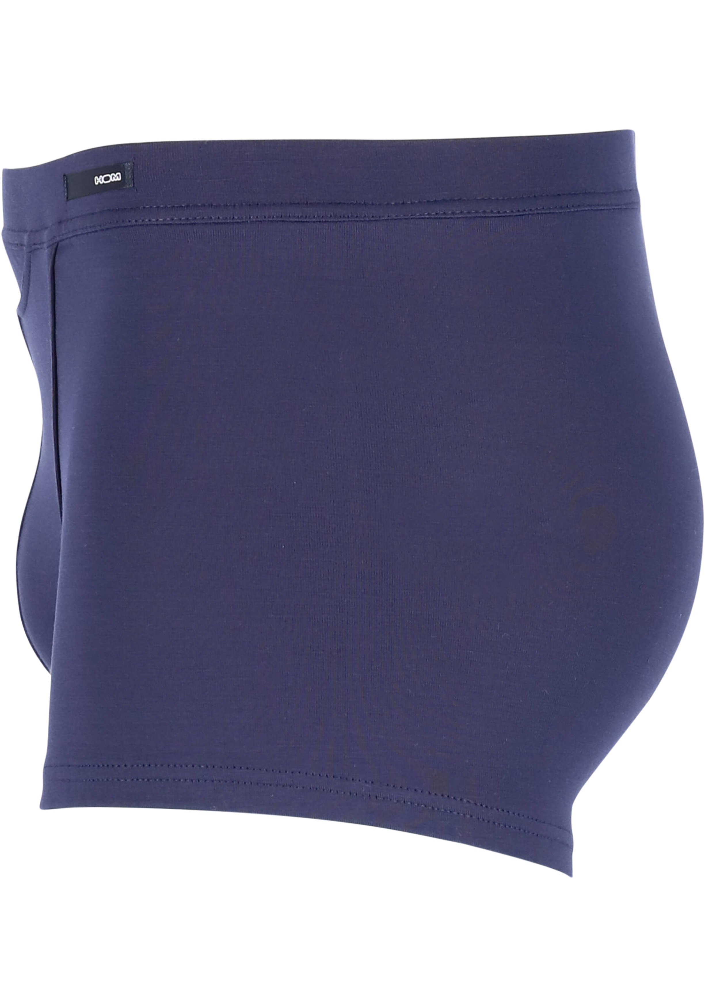 HOM Tencel soft comfort boxer briefs HO1 (1-pack), heren boxer kort met horizontale gulp, donkerblauw