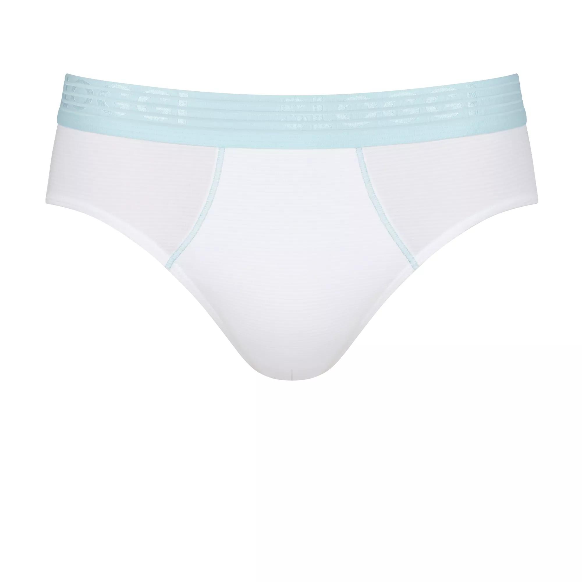 Sloggi Men EVER Cool Brief, heren slip met smalle zijkanten (2-pack), wit