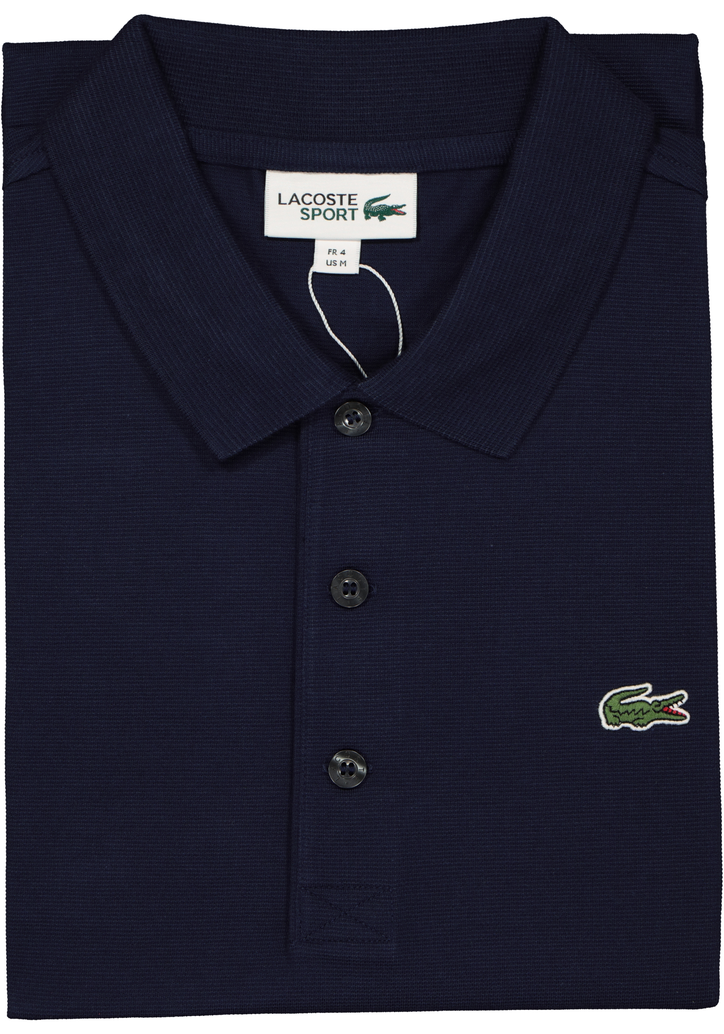 Lacoste Sport polo regular fit stretch, donkerblauw