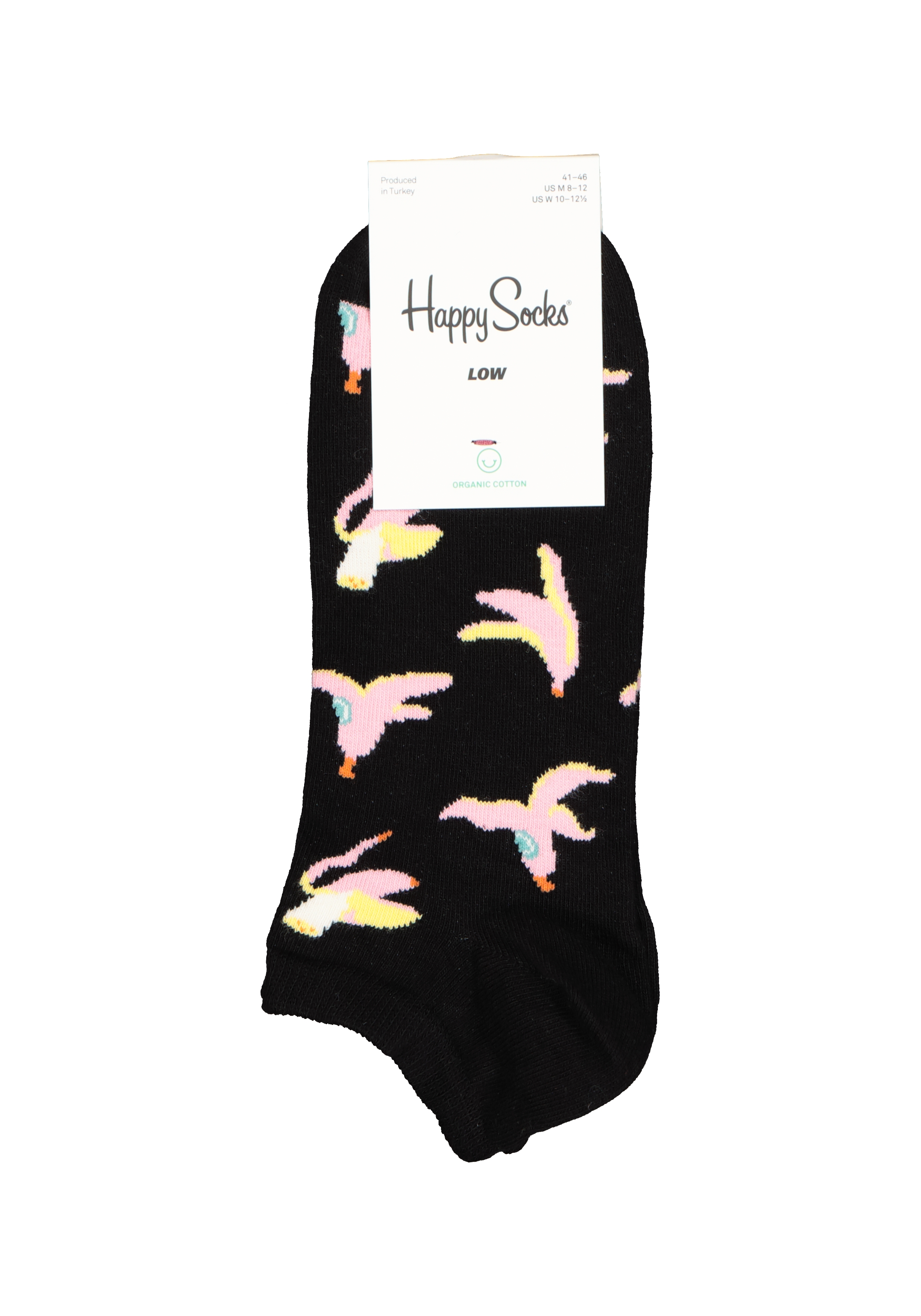 Happy Socks Banana Break Low Sock, korte sok met bananen