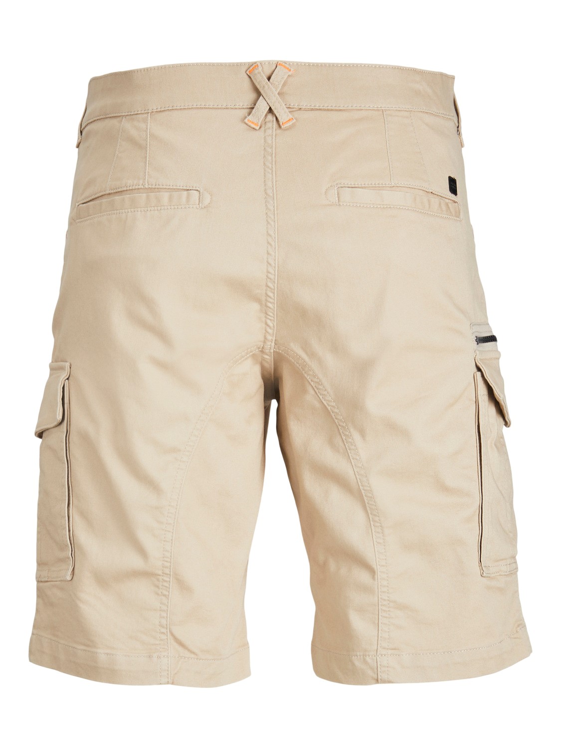 JACK & JONES Dex Cargo Shorts loose fit, heren cargo korte broek, beige