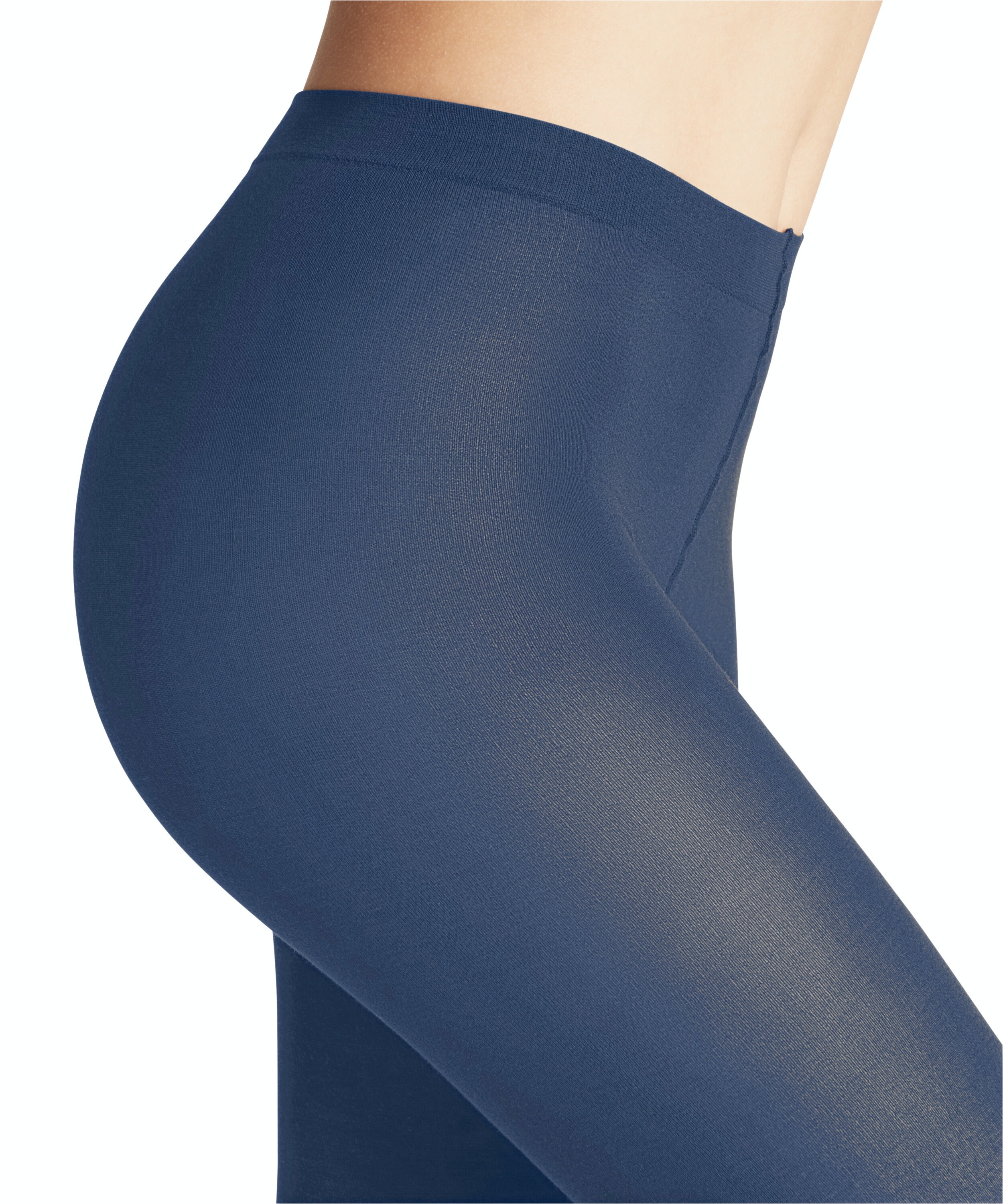 FALKE Cotton Touch dames panty, lapisblue