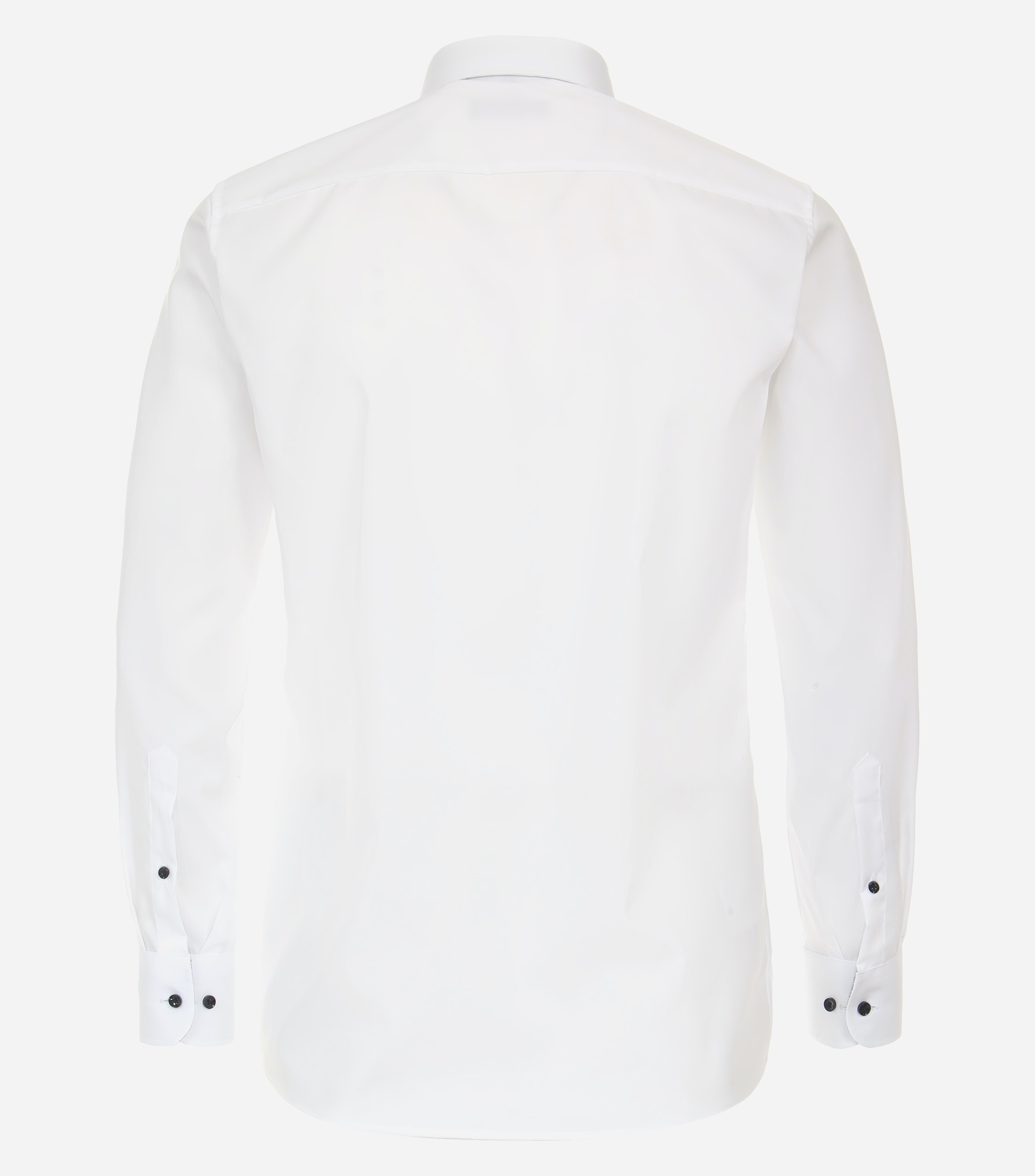 CASA MODA modern fit overhemd, popeline, wit