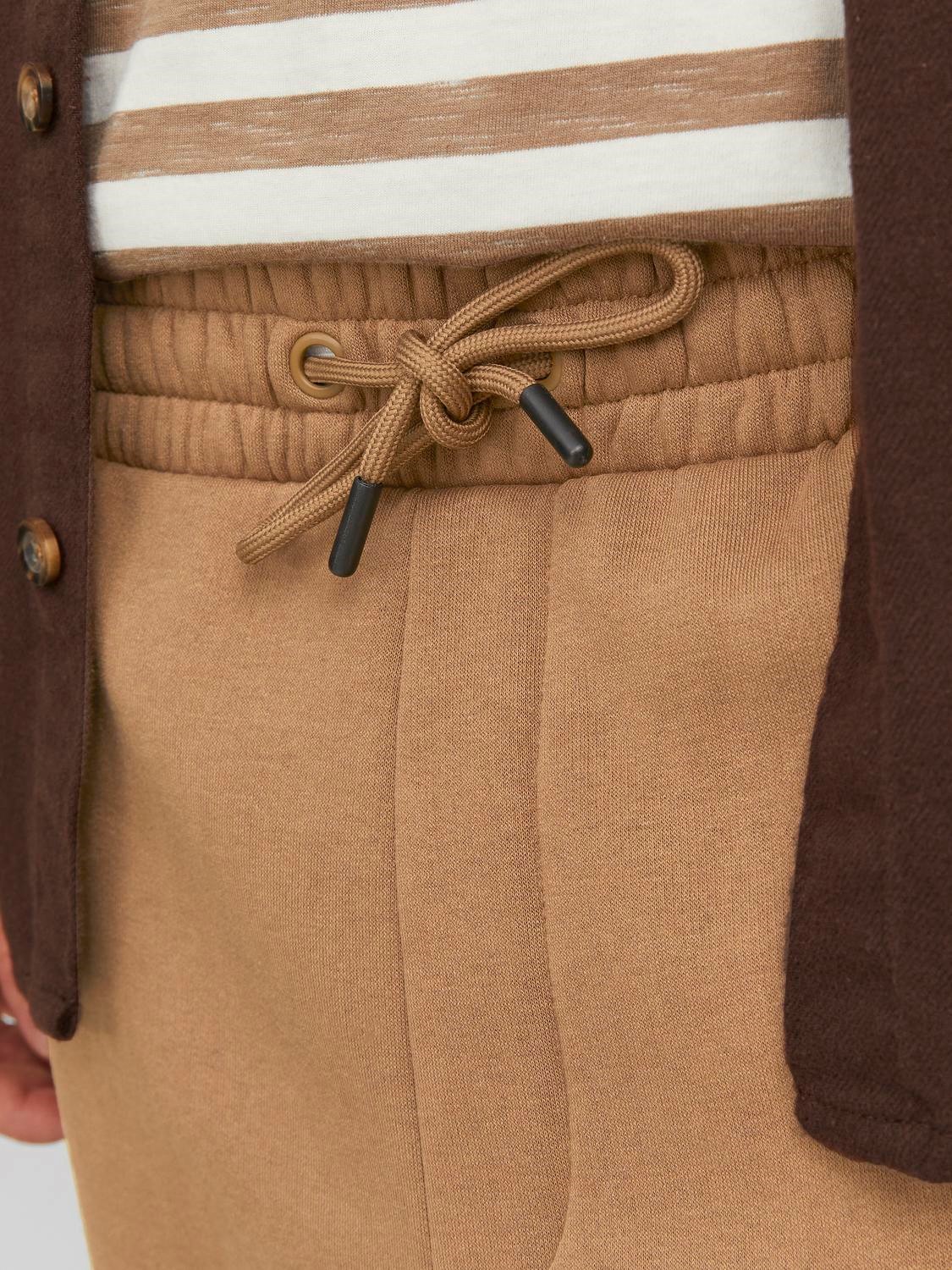 JACK & JONES Gordon Bradley Sweat Pant regular fit, heren joggingbroek, camel bruin