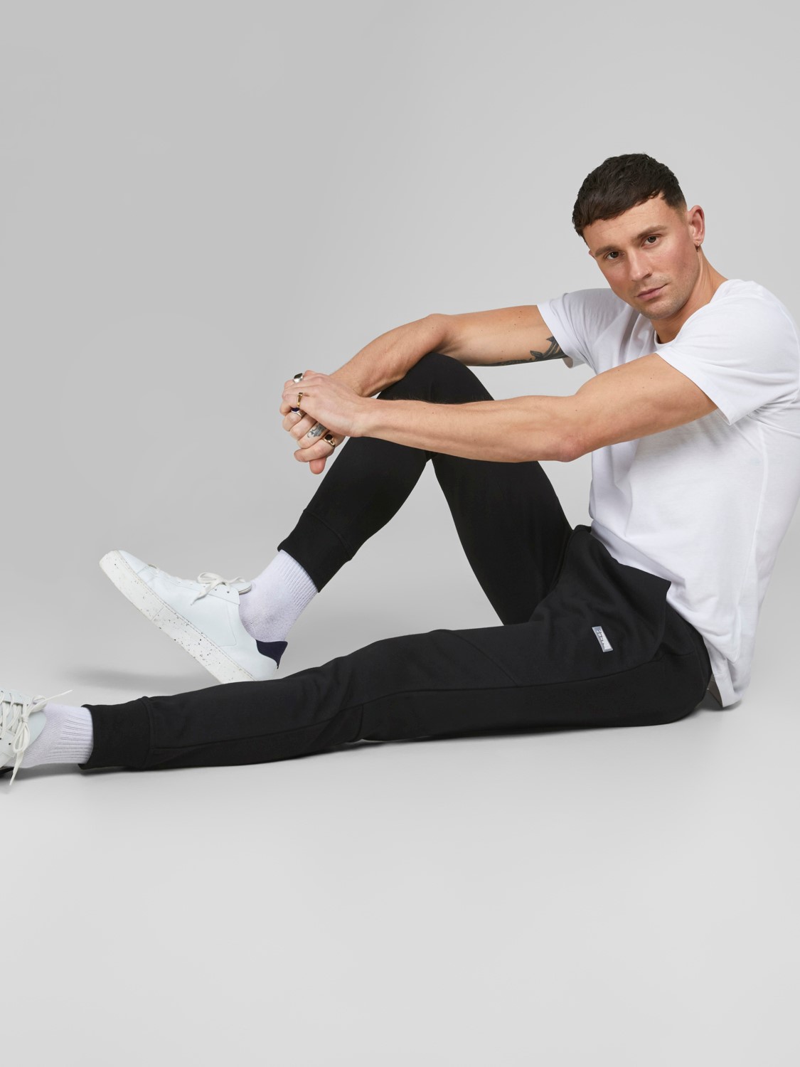 JACK & JONES Will Air Sweat Pants regular fit, heren joggingbroek, zwart