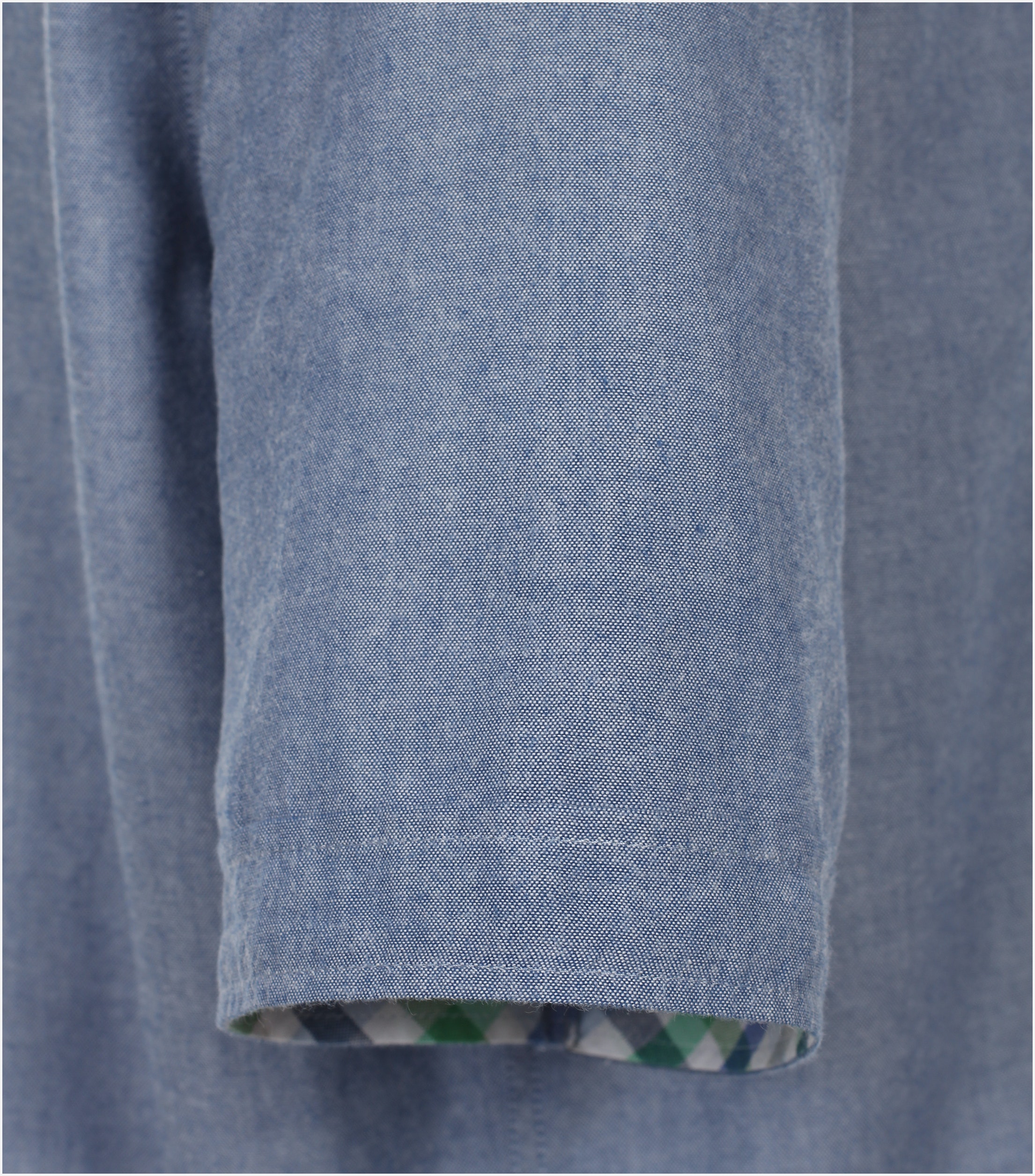 Redmond comfort fit overhemd, korte mouw, popeline, blauw