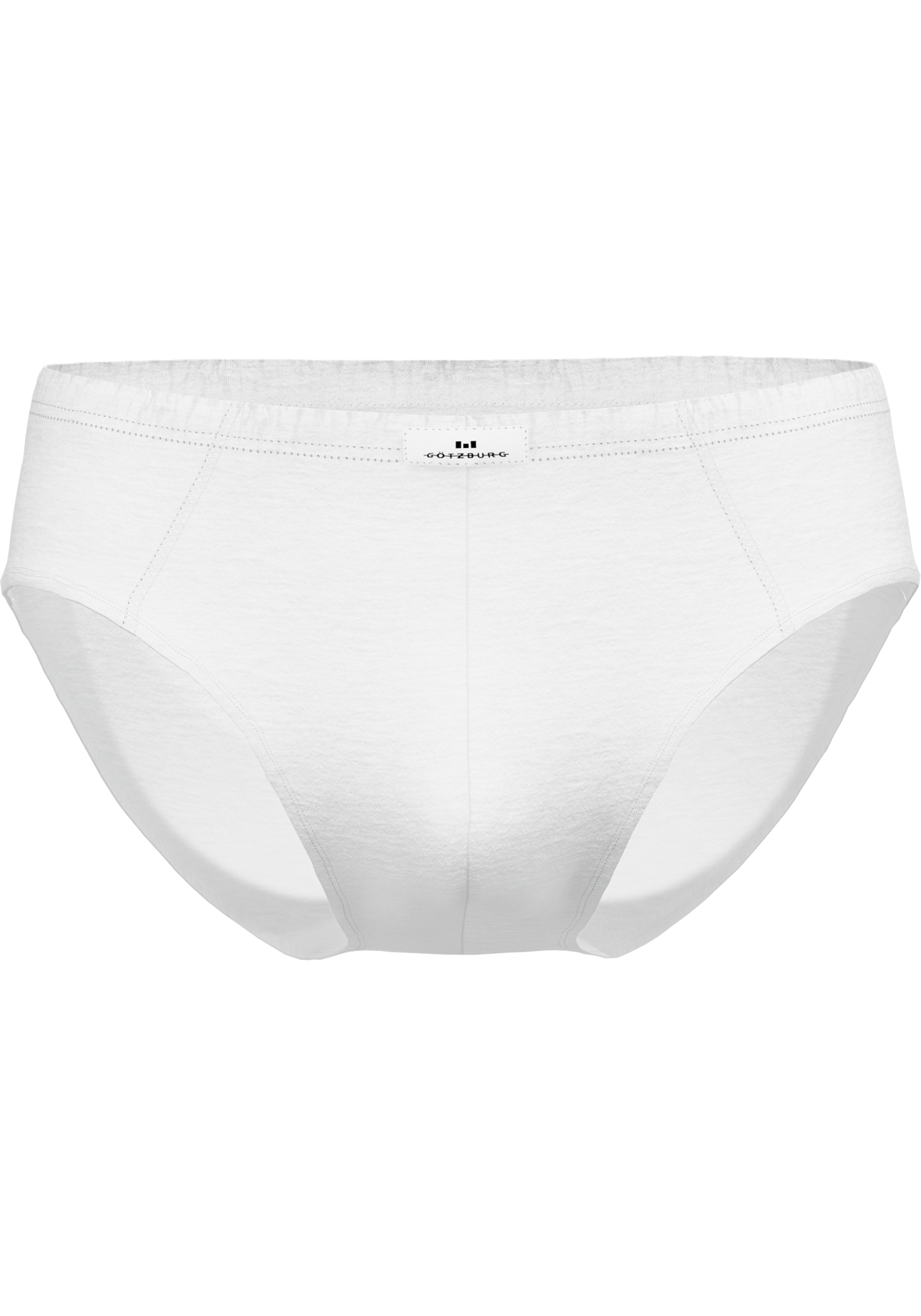 Gotzburg heren sport slip (1-pack), wit
