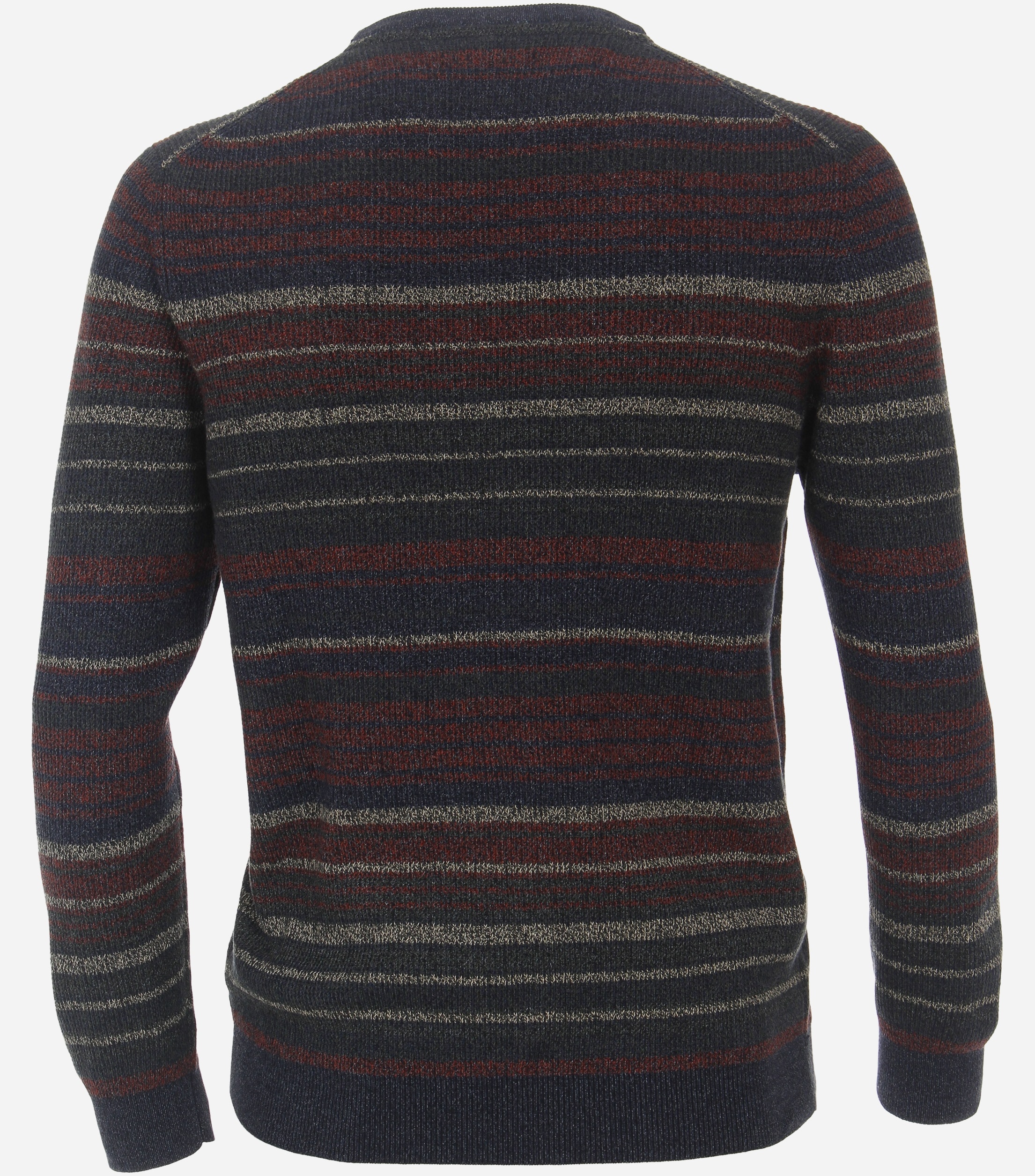 CASA MODA comfort fit trui, blauw gestreept
