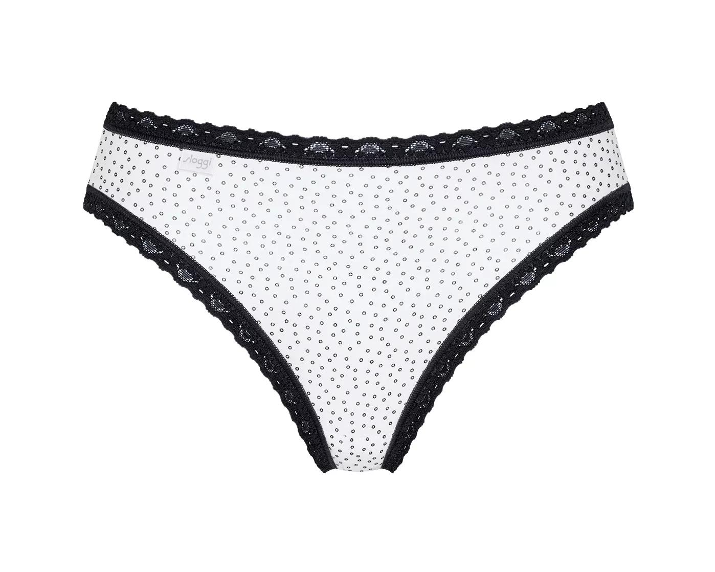 Sloggi Women 24/7 Weekend Tai (3-pack), dames slip, zwart
