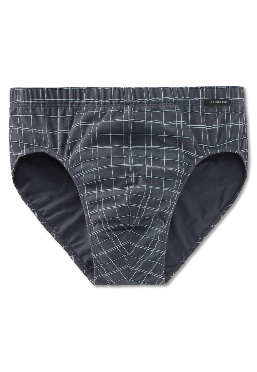 SCHIESSER Ebony slip (1-pack), heren super minislip antraciet