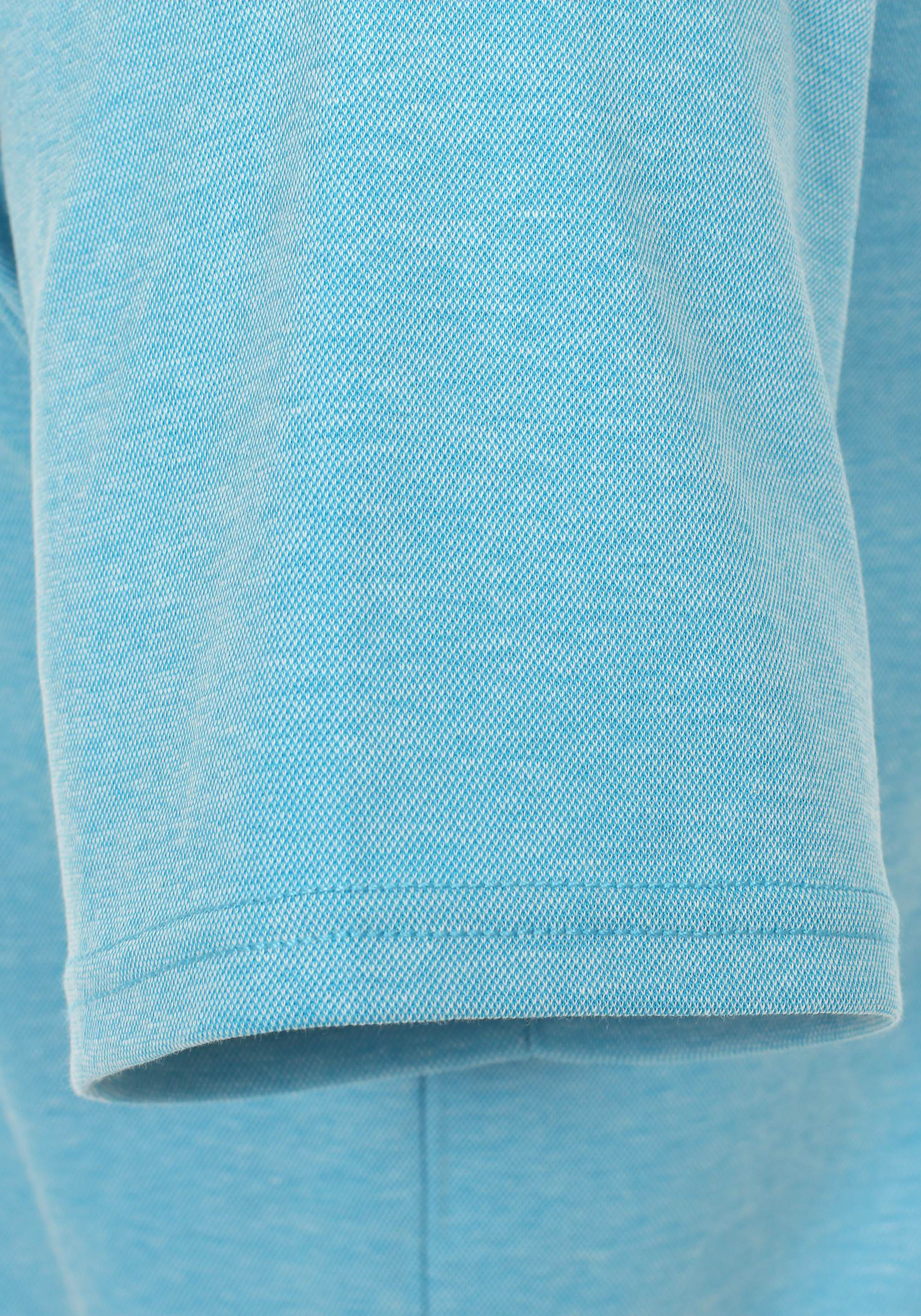 Redmond regular fit poloshirt, turquoise melange