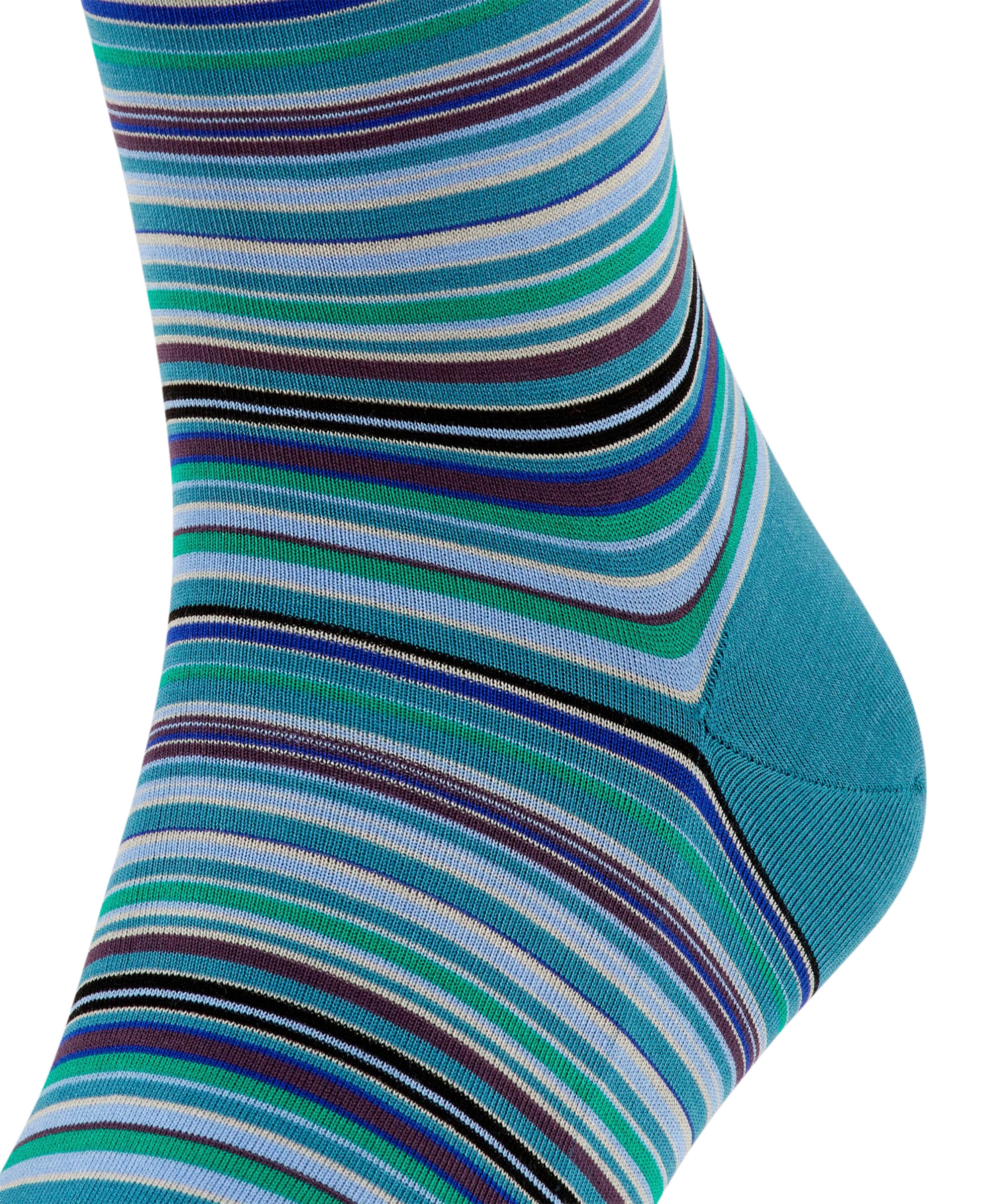 FALKE Microblock heren kniekousen, petrol (peacock)