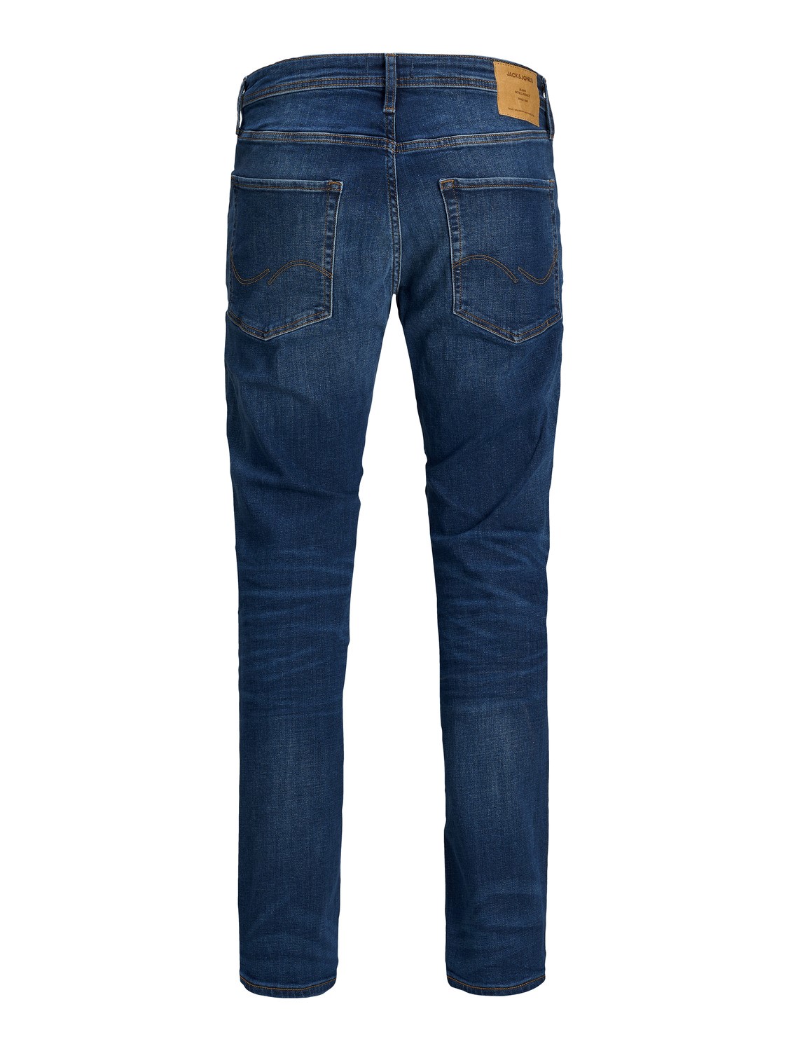 JACK & JONES Tim Original regular fit, heren jeans, denimblauw