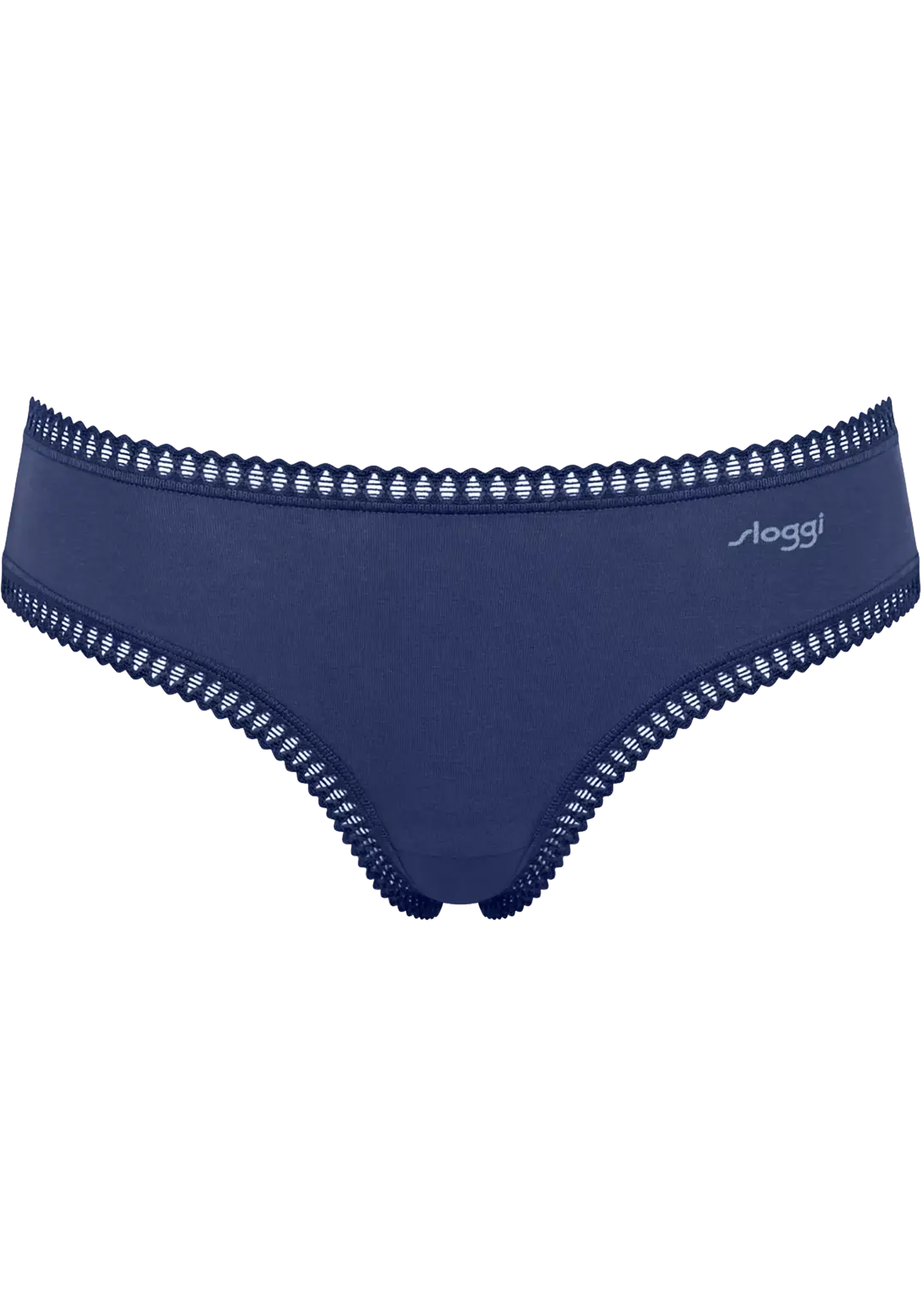 Sloggi Women GO Crush Hipster (3-pack), dames slip, lichtblauw, donkerblauw, print