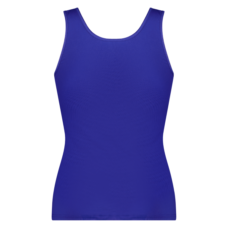 RJ Bodywear Pure Color dames shirt (1-pack), koningsblauw