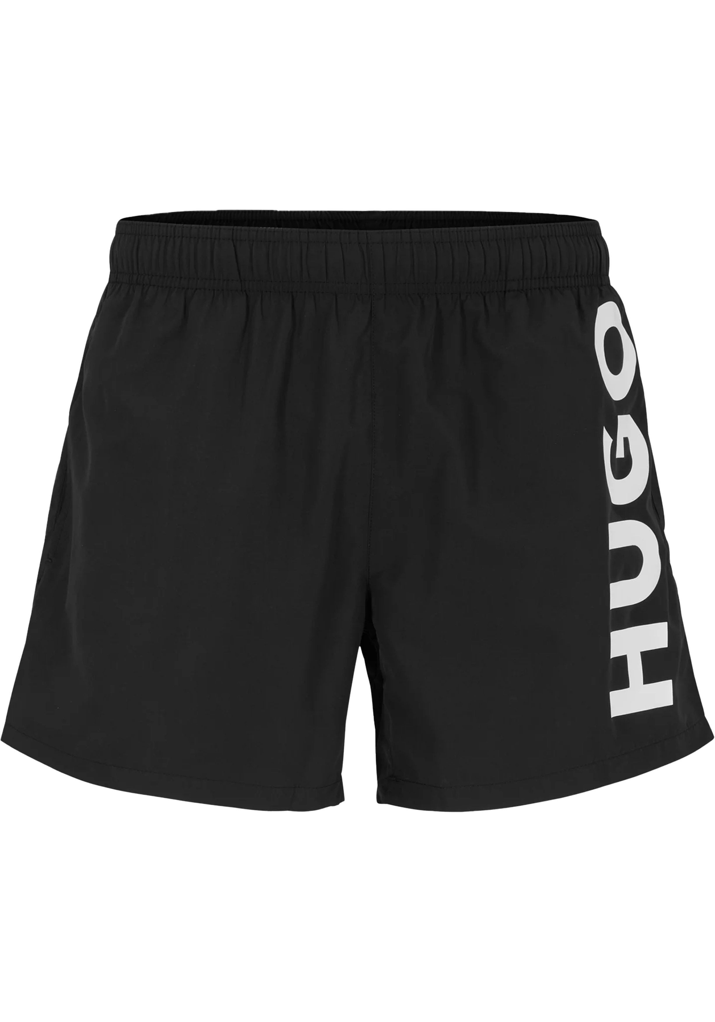 HUGO Abas swim shorts, heren zwembroek, zwart