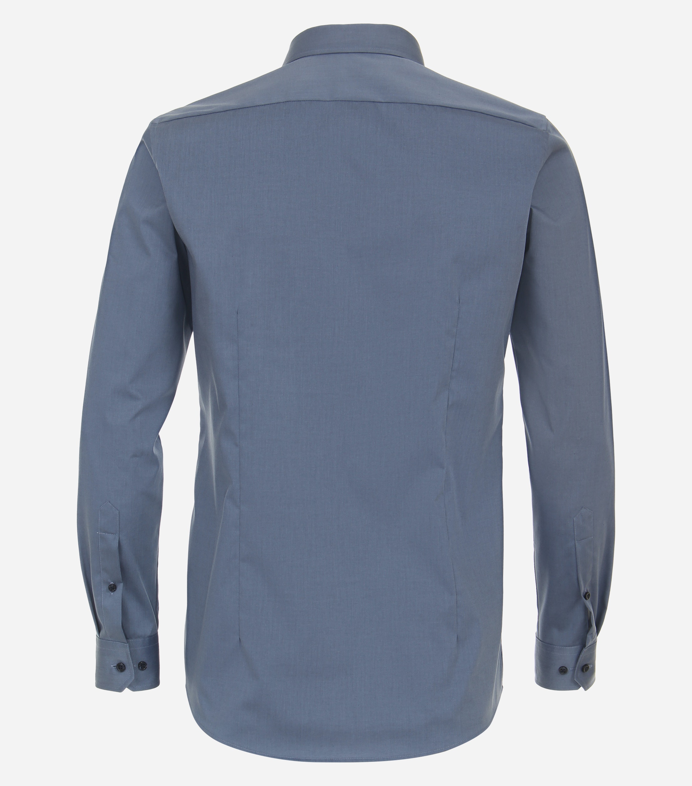 VENTI body fit overhemd, popeline, blauw