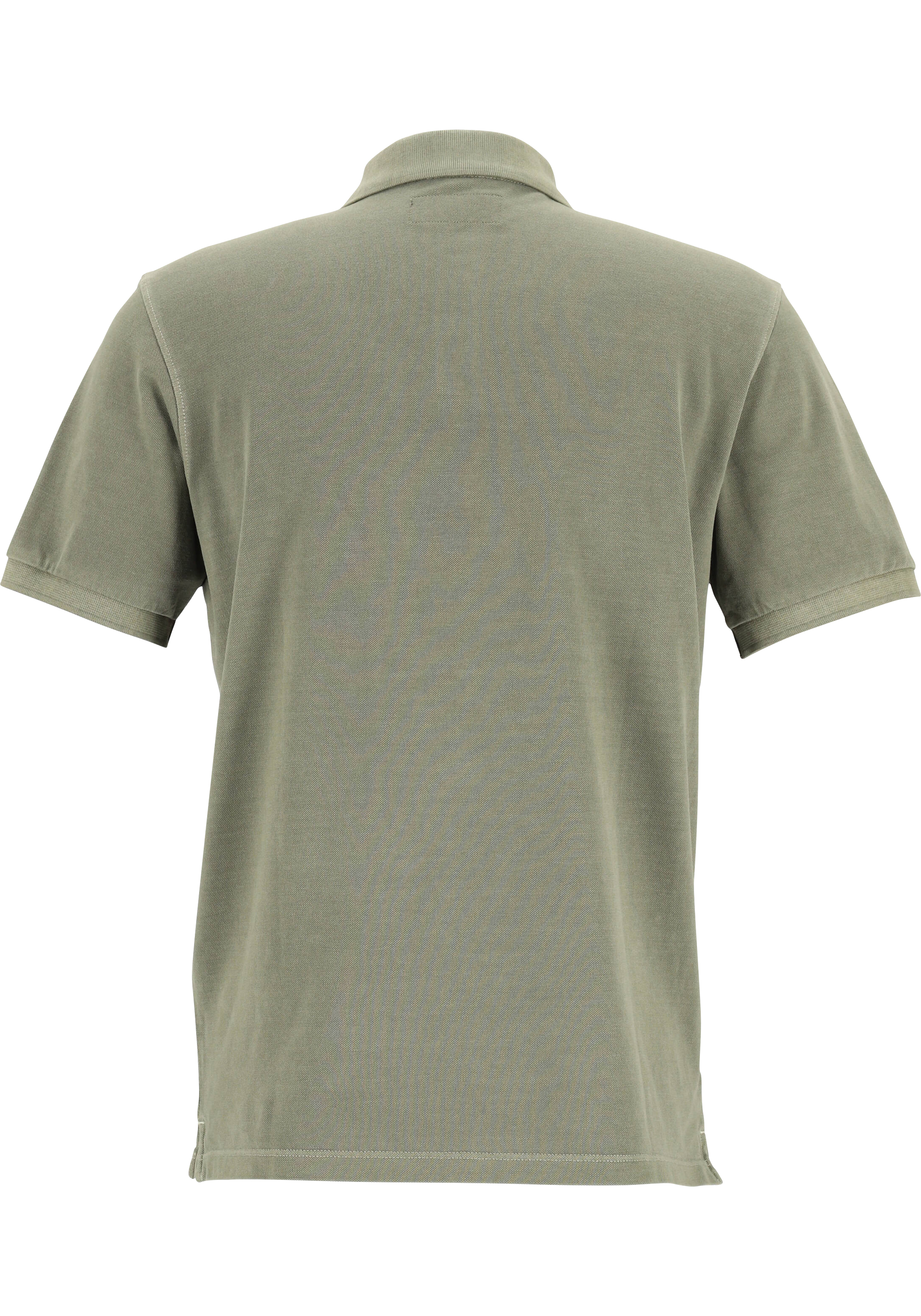 Marc O'Polo regular fit polo, heren poloshirt, olijfgroen