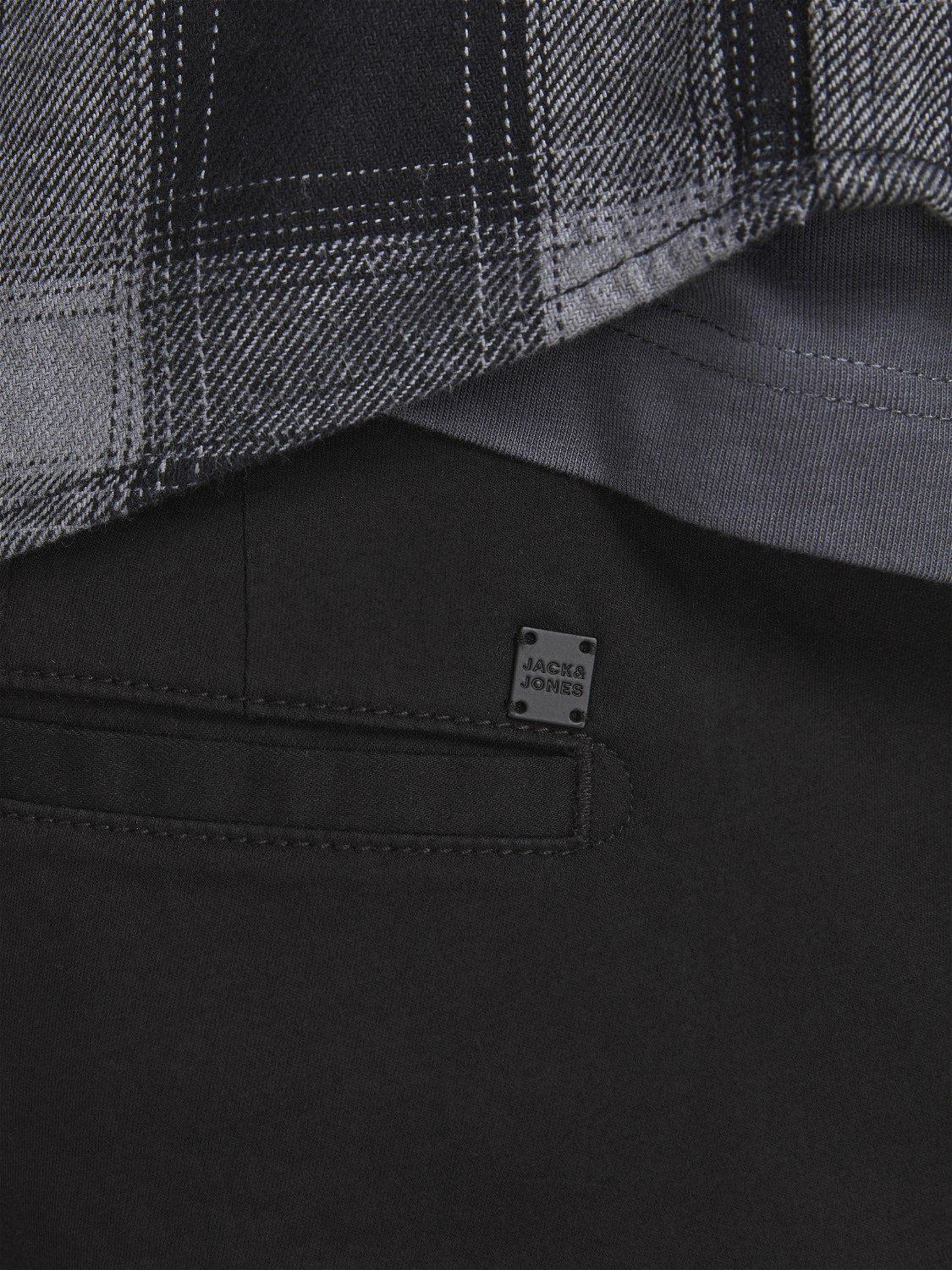 JACK & JONES Ace Dex Tapered loose fit, heren cargo broek, zwart