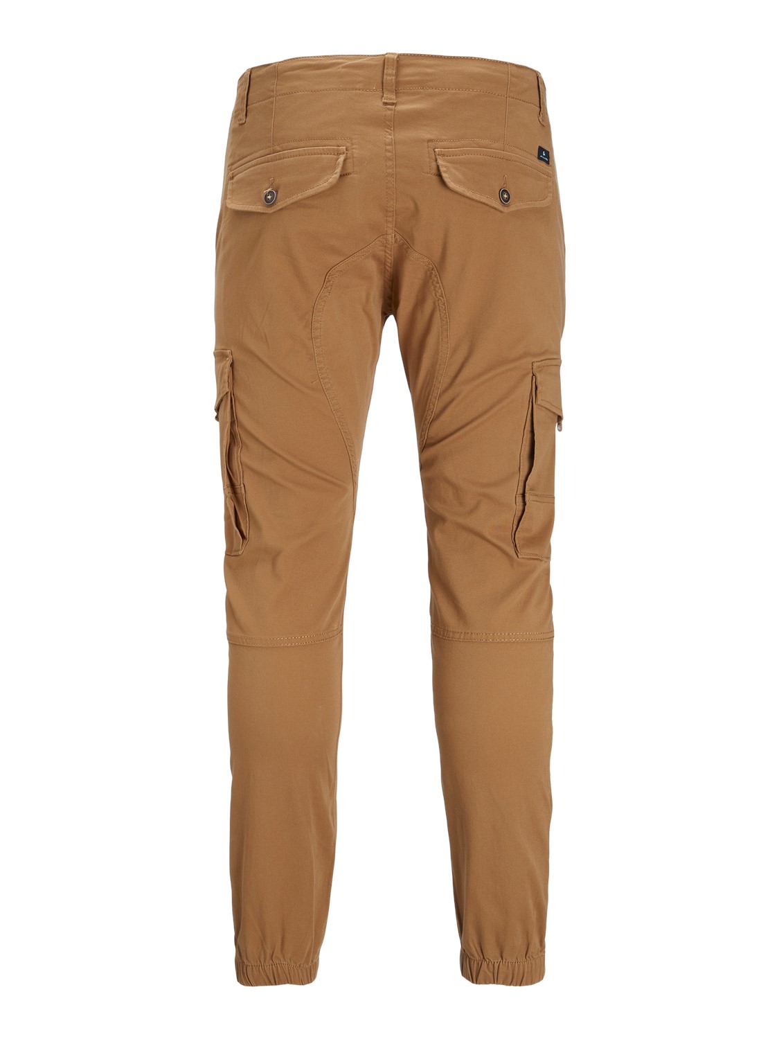 JACK & JONES Paul Lake Cargo loose fit, heren cargo broek, okergeel