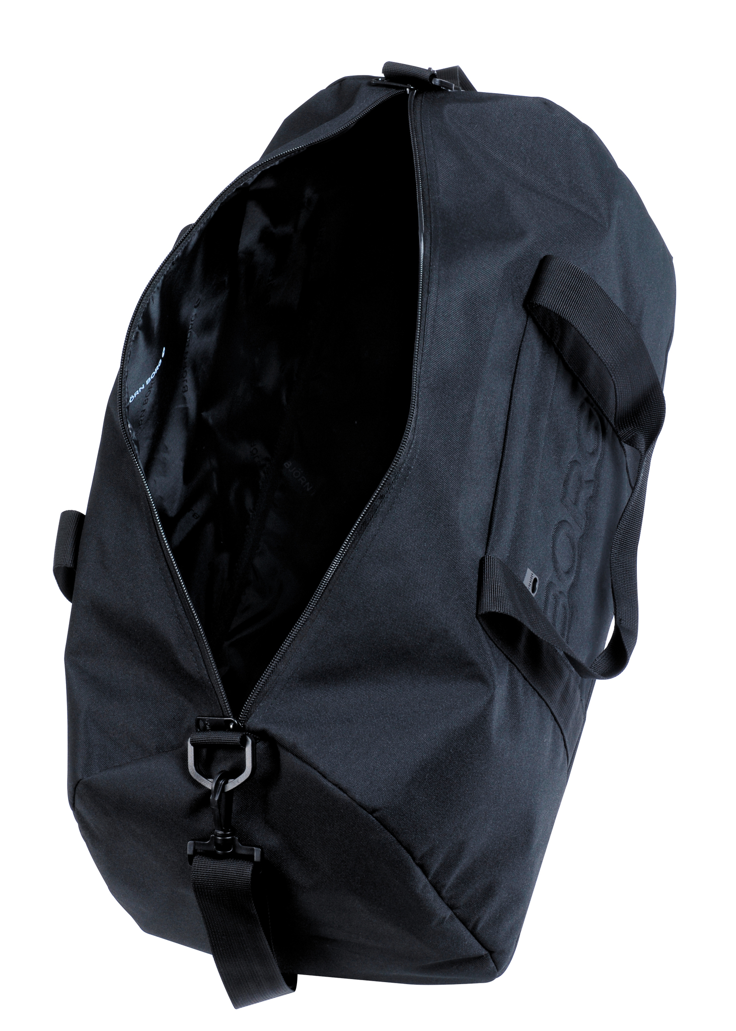 Bjorn Borg embossed sports bag, zwart
