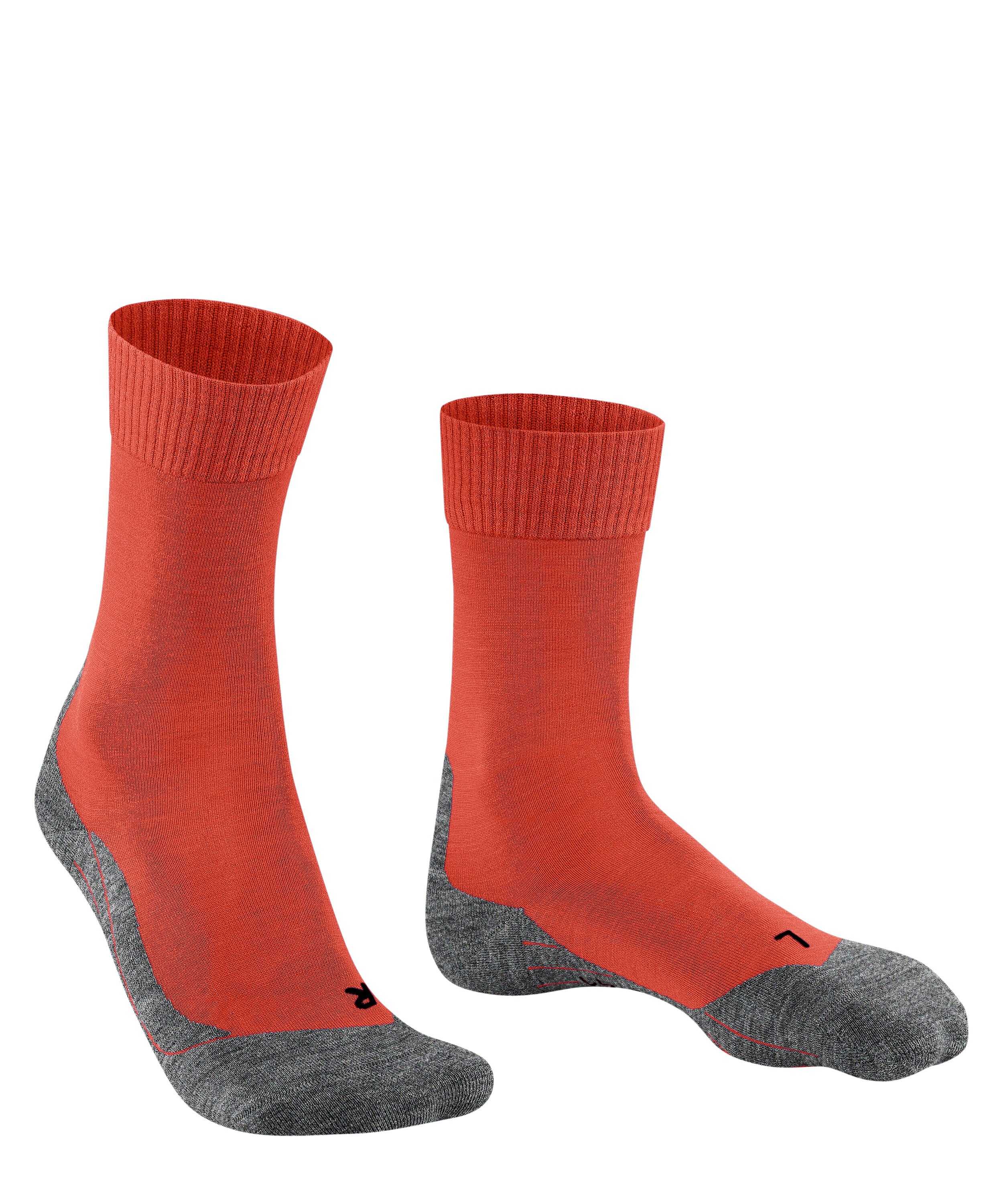 FALKE TK5 Wander heren trekking sokken, oranje (electric orange)