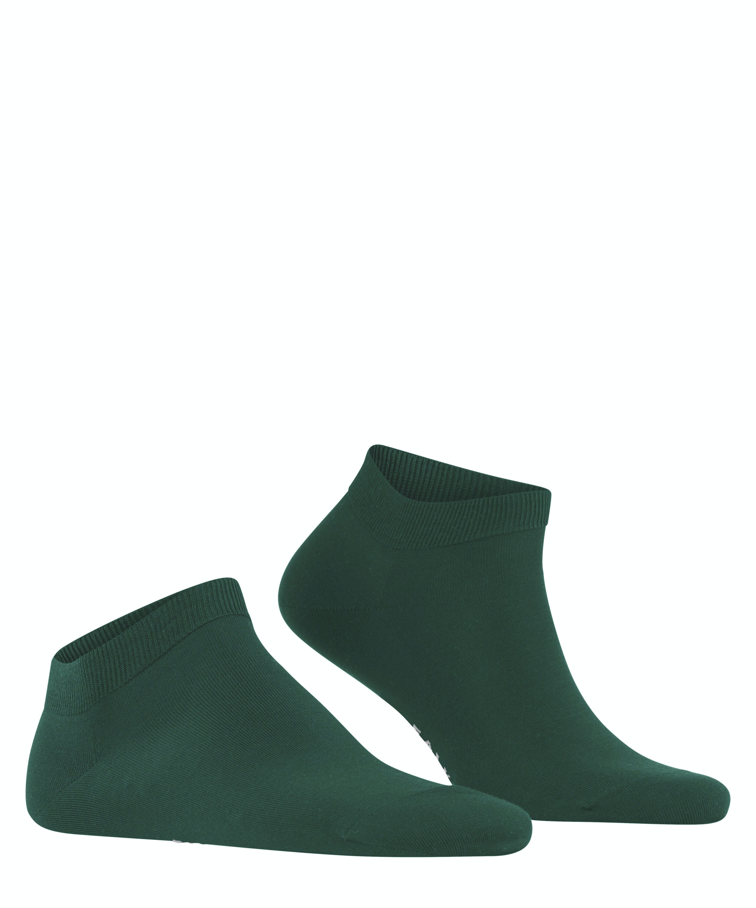 FALKE ClimaWool heren sneakersokken, groen (hunter green)