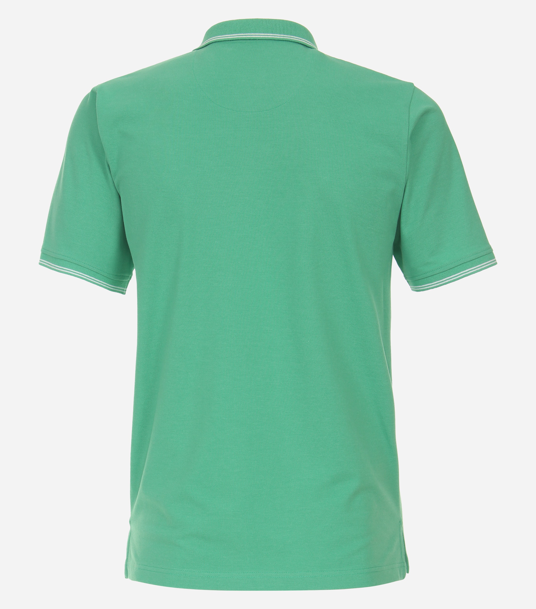 Redmond regular fit heren polo, pique, groen