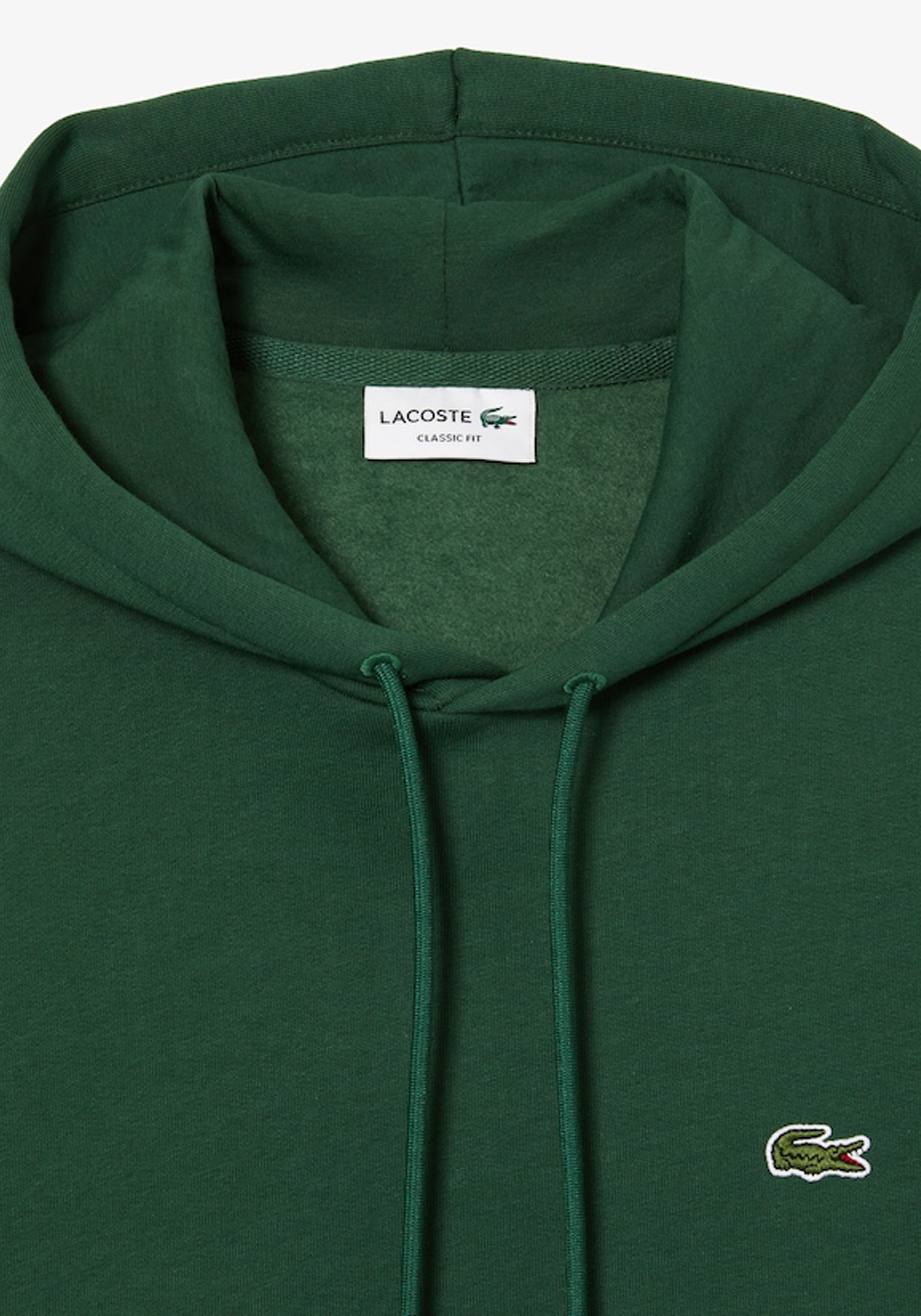 Lacoste heren hoodie sweatshirt, groen