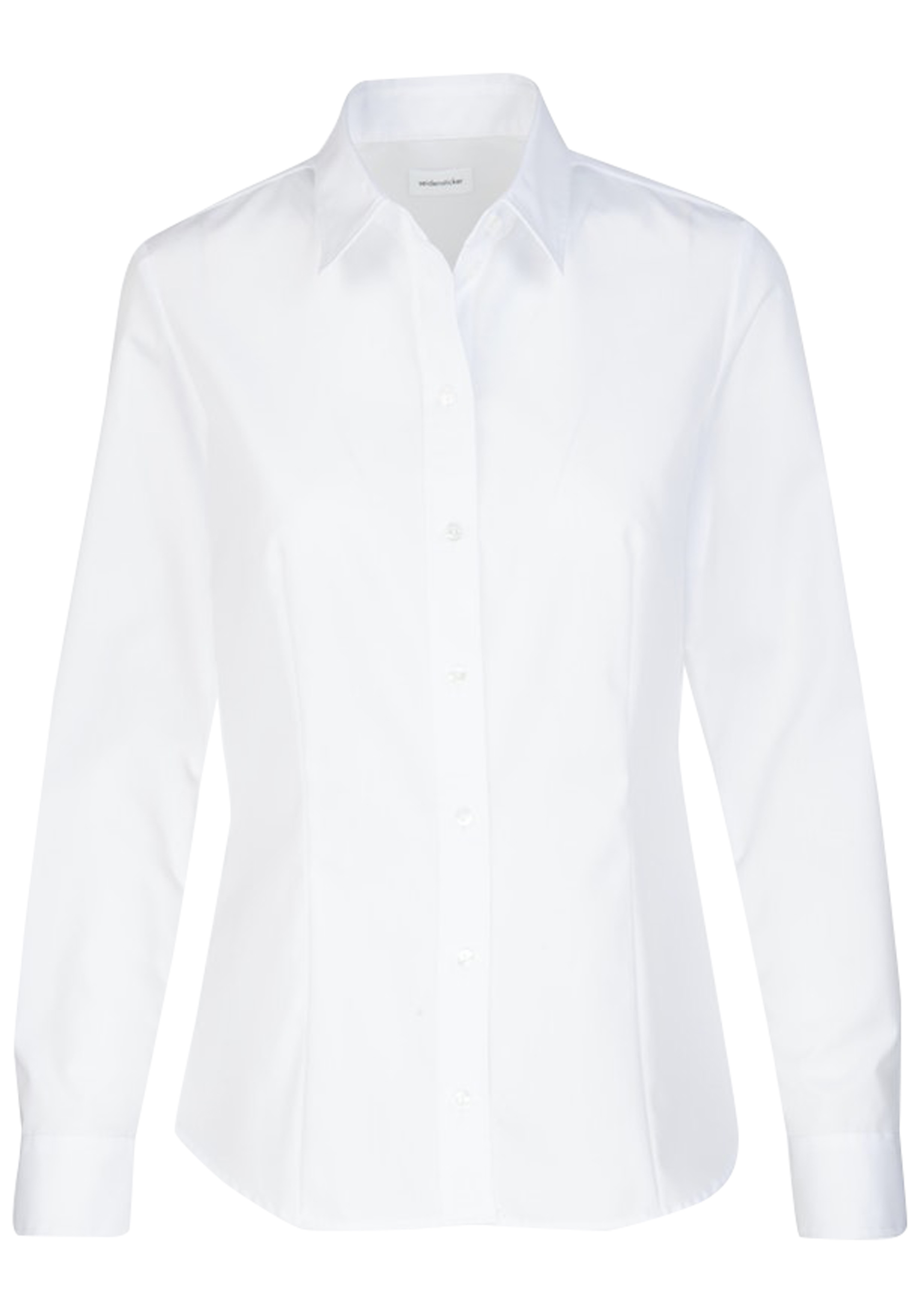 Seidensticker dames blouse regular fit, wit