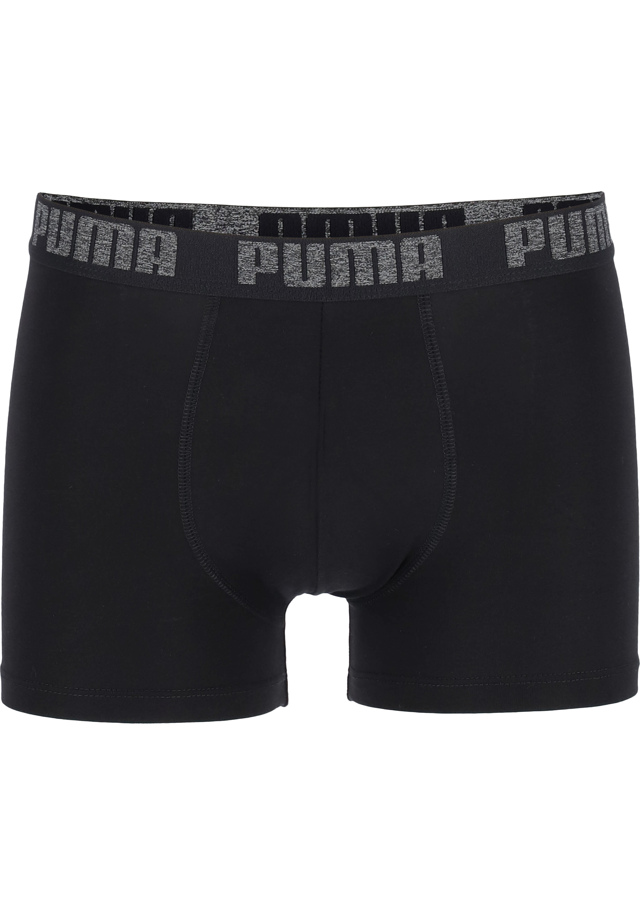 Puma Basic Boxer heren (2-pack), zwart