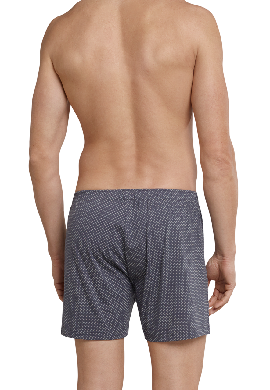 SCHIESSER Ebony boxer (1-pack), heren boxershort antraciet-wit
