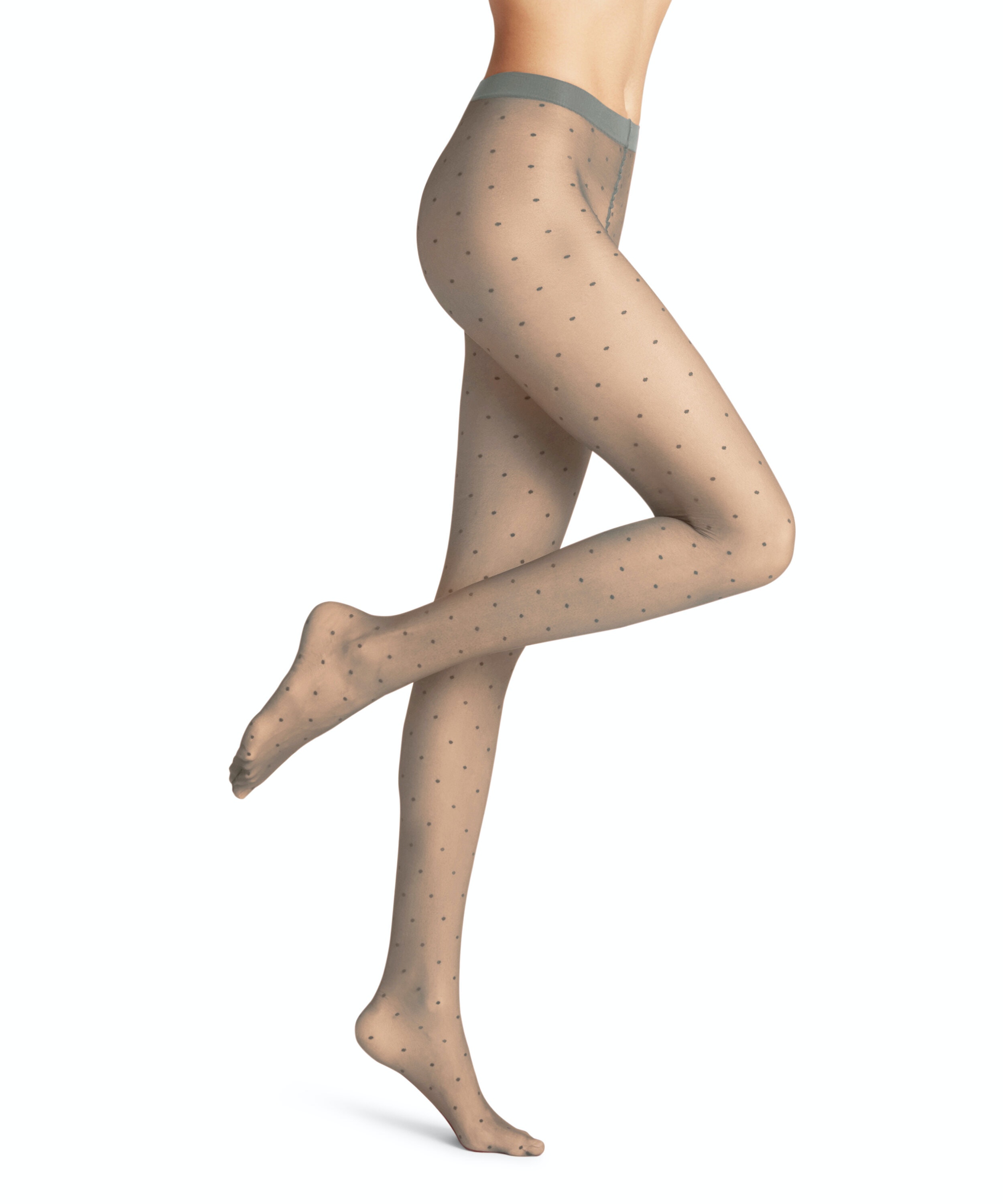 FALKE Dot 15 DEN dames panty, lunar