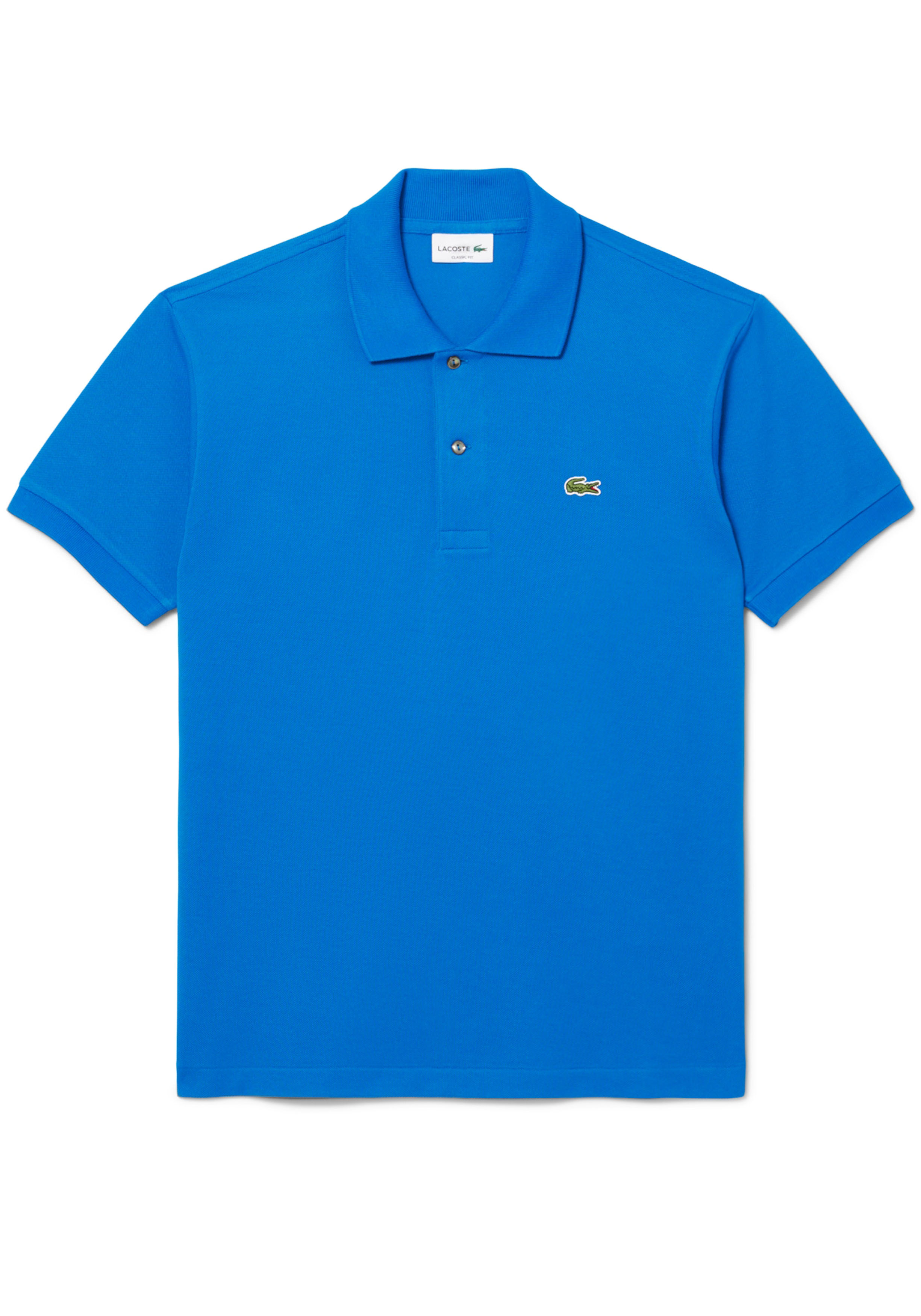 Lacoste Classic Fit polo, kobaltblauw
