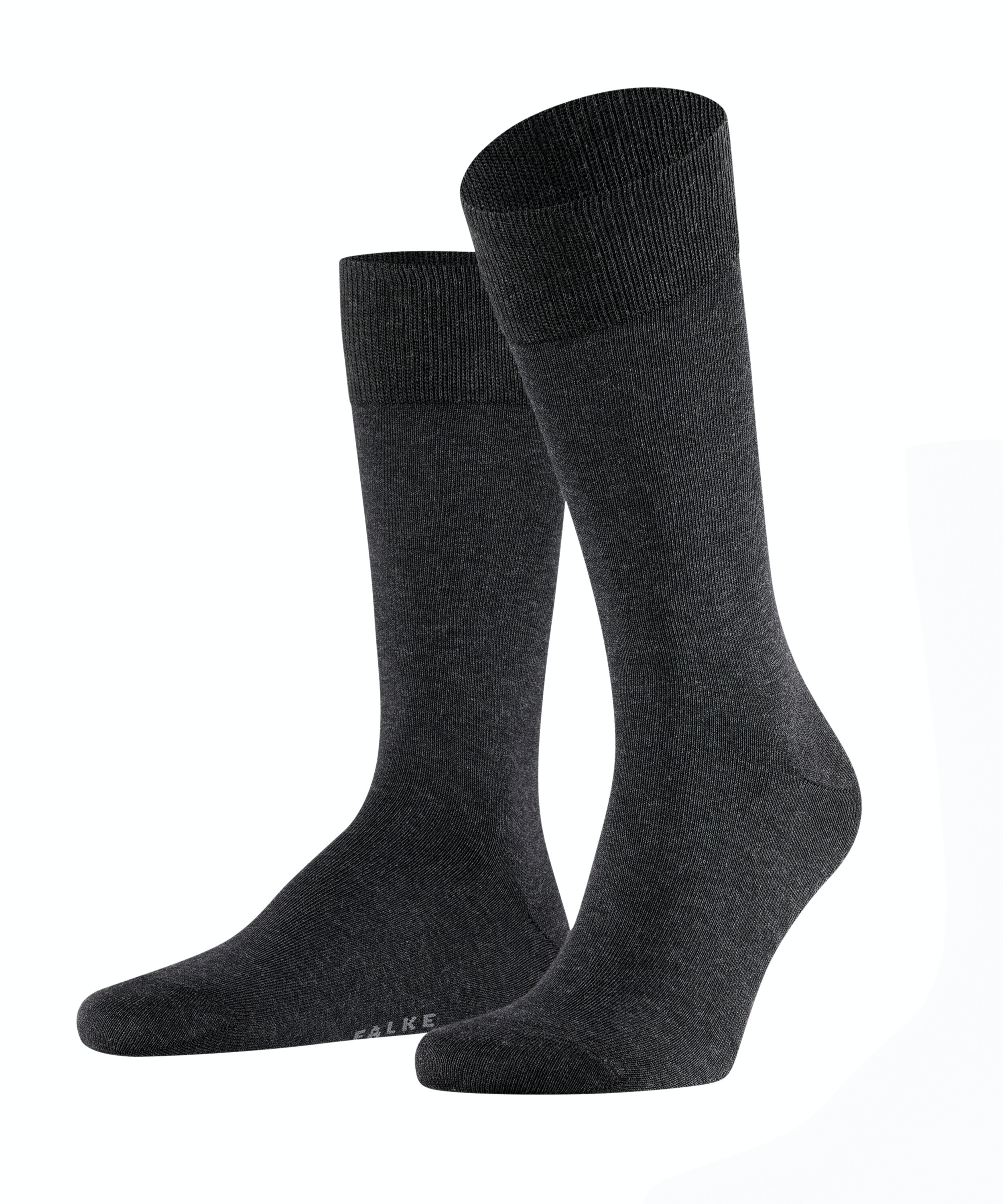 FALKE Happy Box herensokken (3-pack), zwart, antraciet en grijs