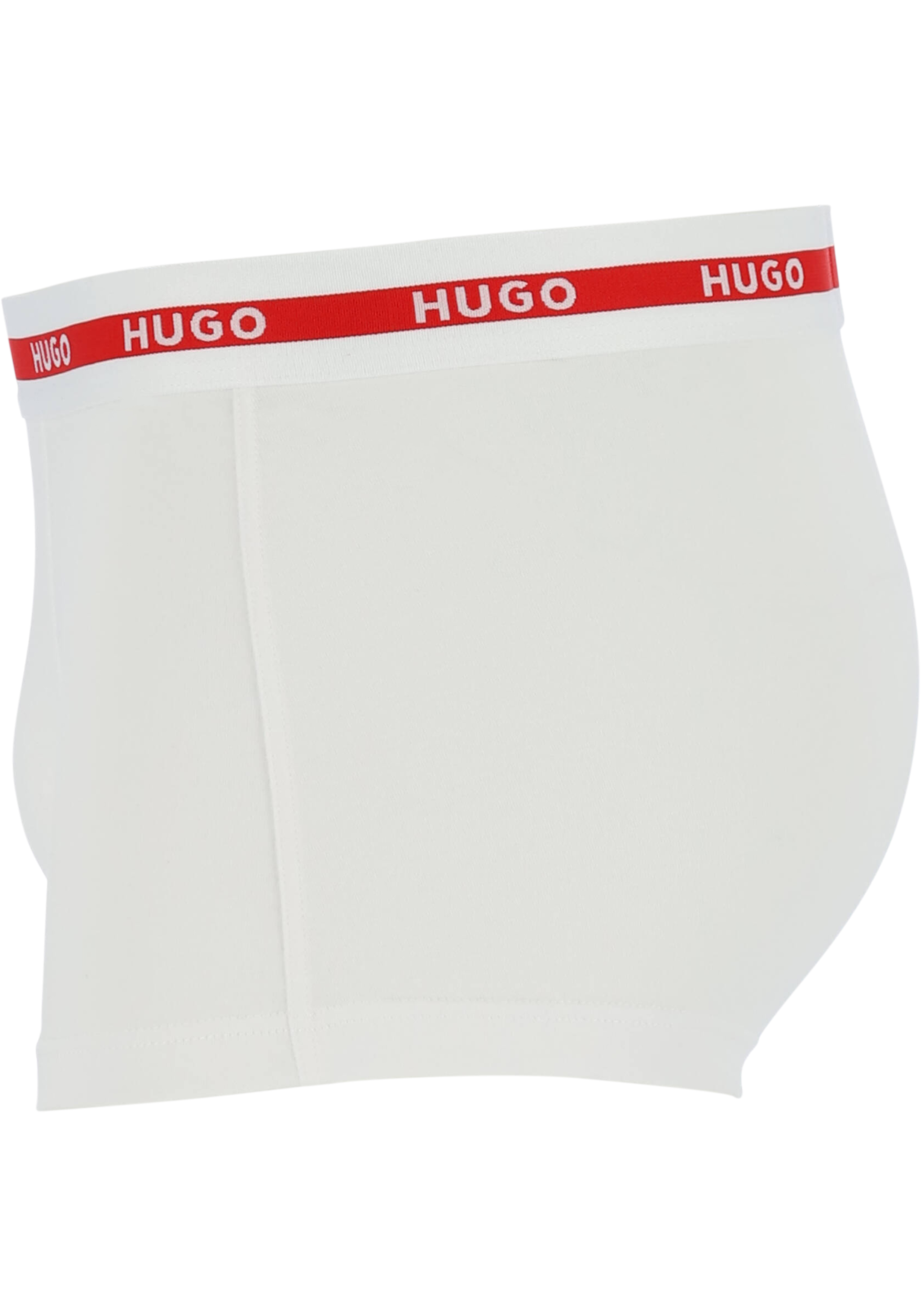 HUGO trunks (2-pack), heren boxers kort, wit