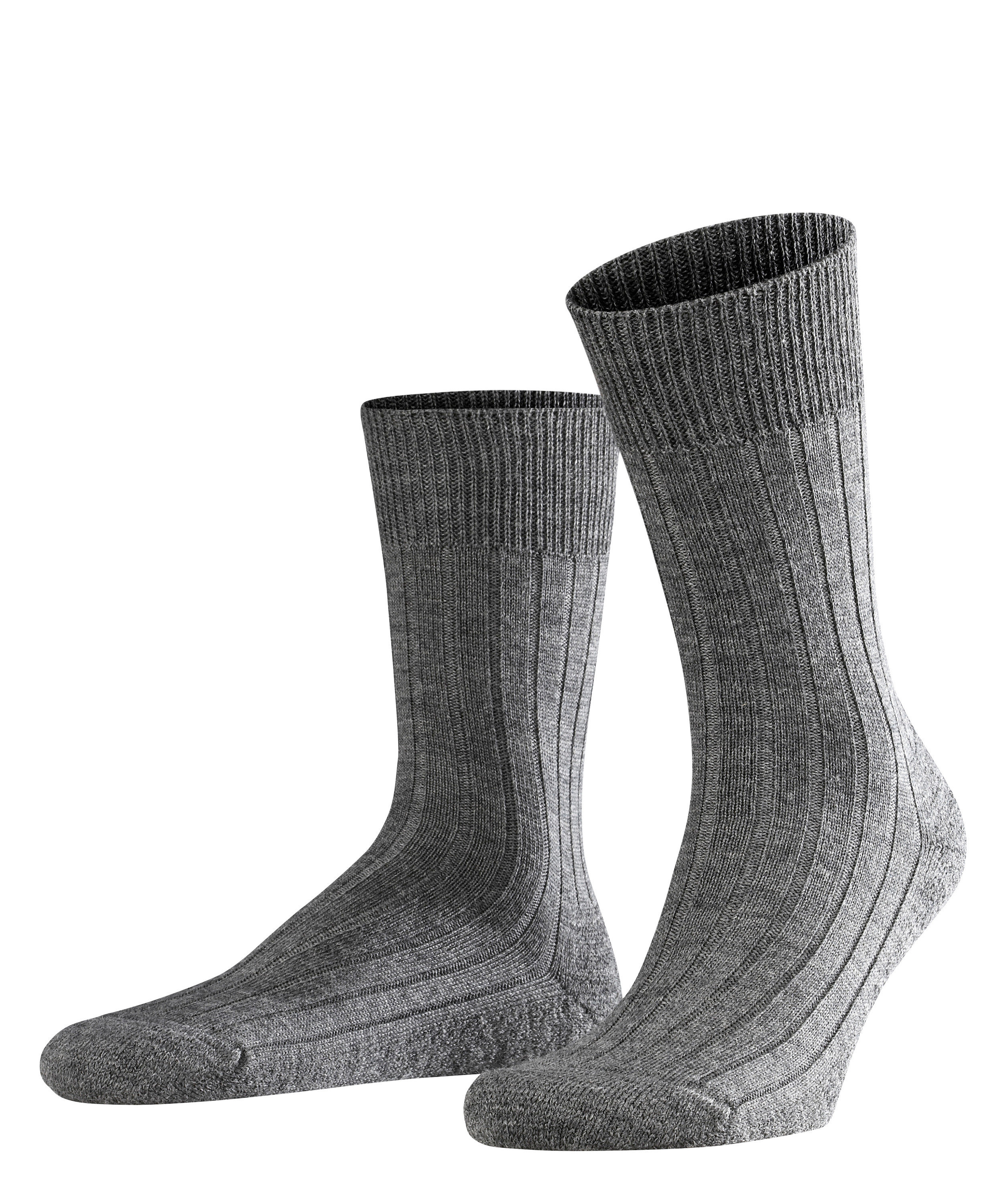 FALKE Teppich im Schuh herensokken, donker grijs (dark grey)