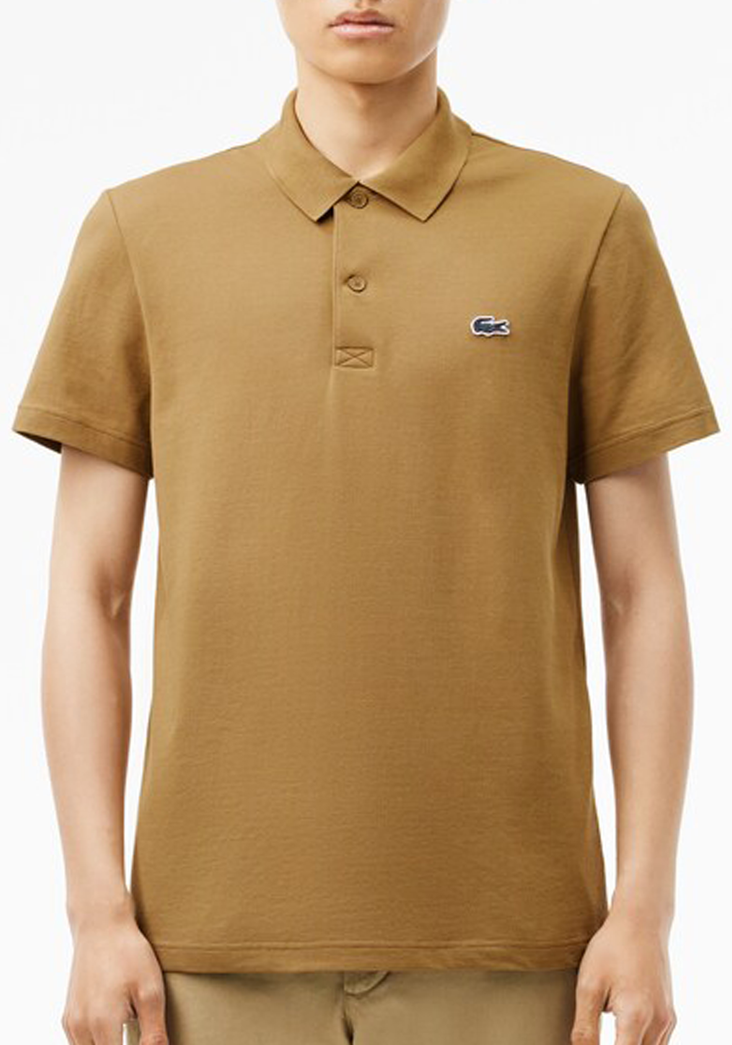 Lacoste Sport Polo Regular Fit stretch, cookie lichtbruin