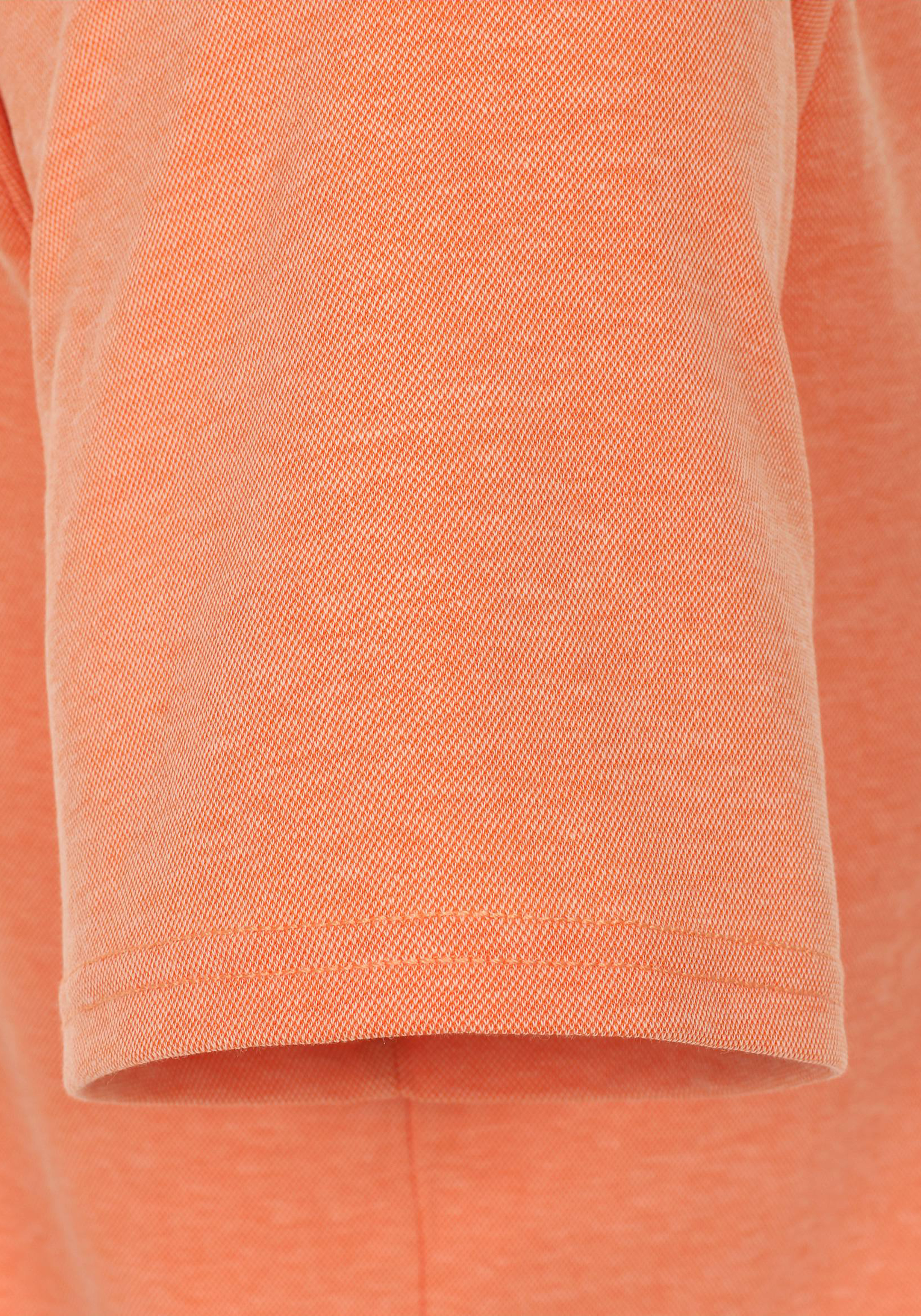 Redmond regular fit poloshirt, oranje melange