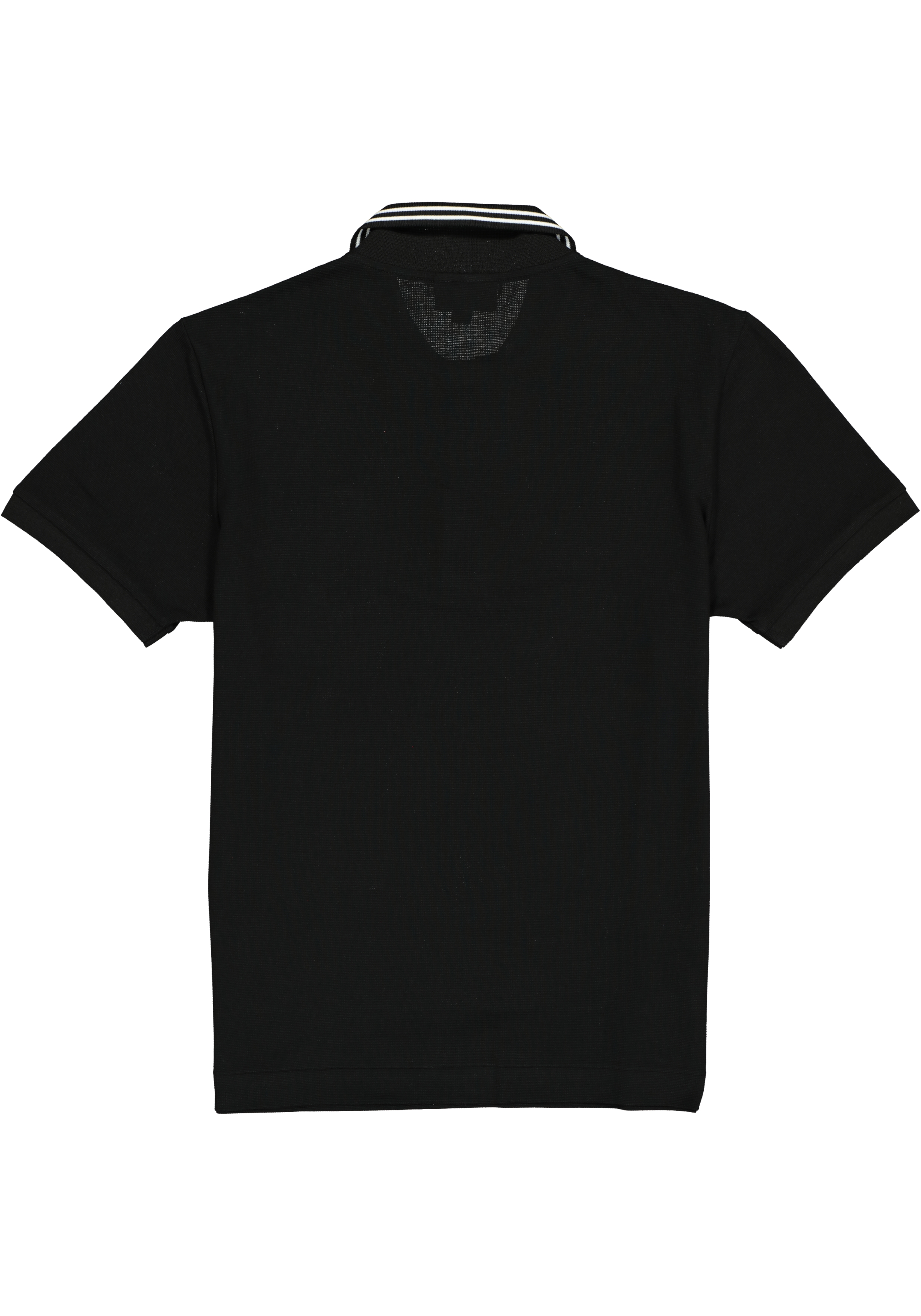 Lacoste Sport polo Regular Fit, super light knit, zwart met wit