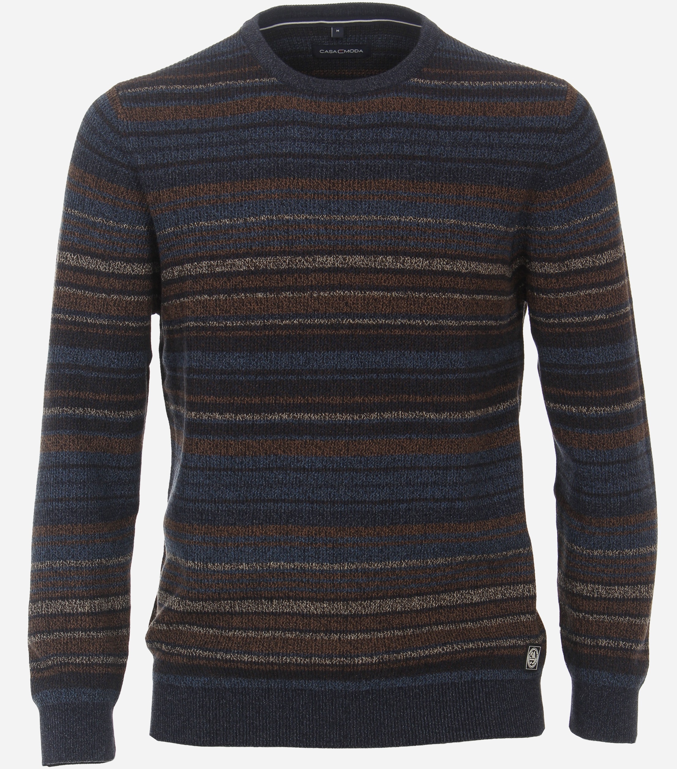 CASA MODA comfort fit trui, bruin
