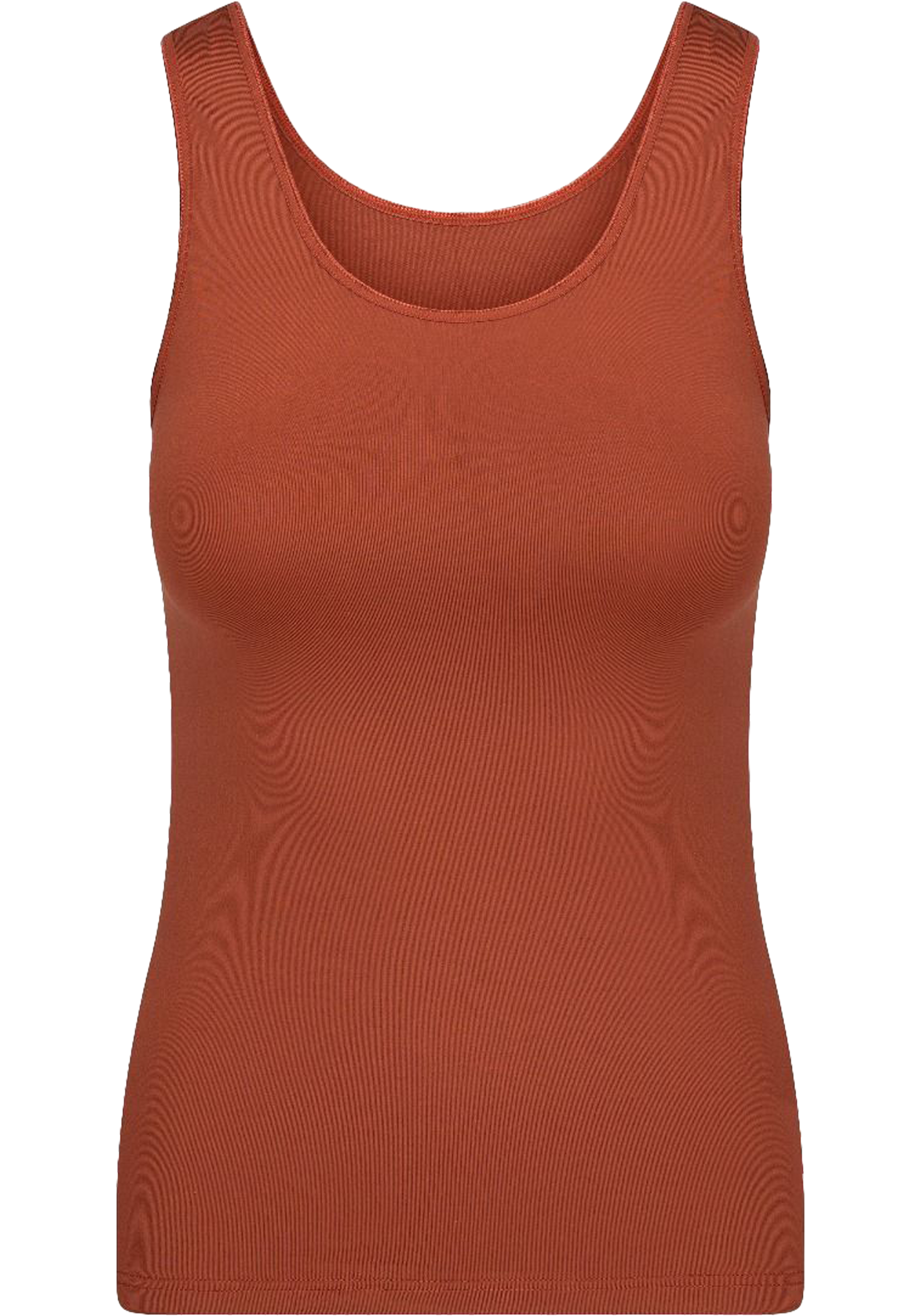 RJ Bodywear Pure Color dames hemd (1-pack), cognac
