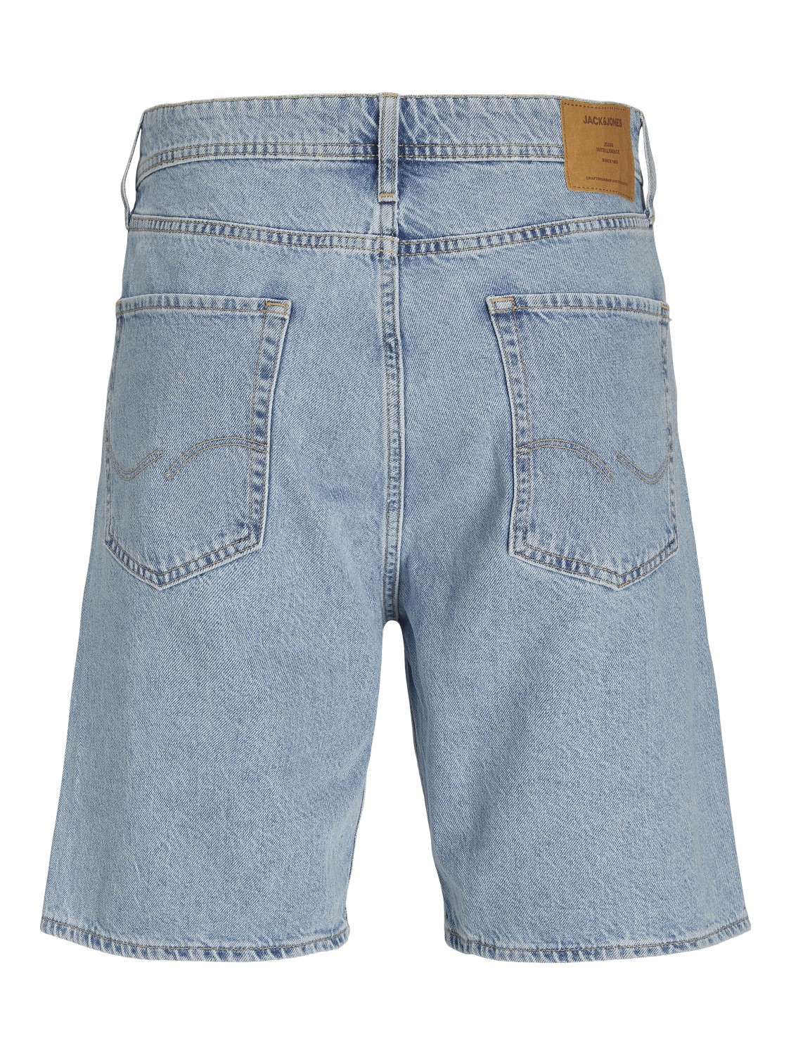 JACK & JONES Tony Original Shorts regular fit, heren jeans korte broek, denimblauw