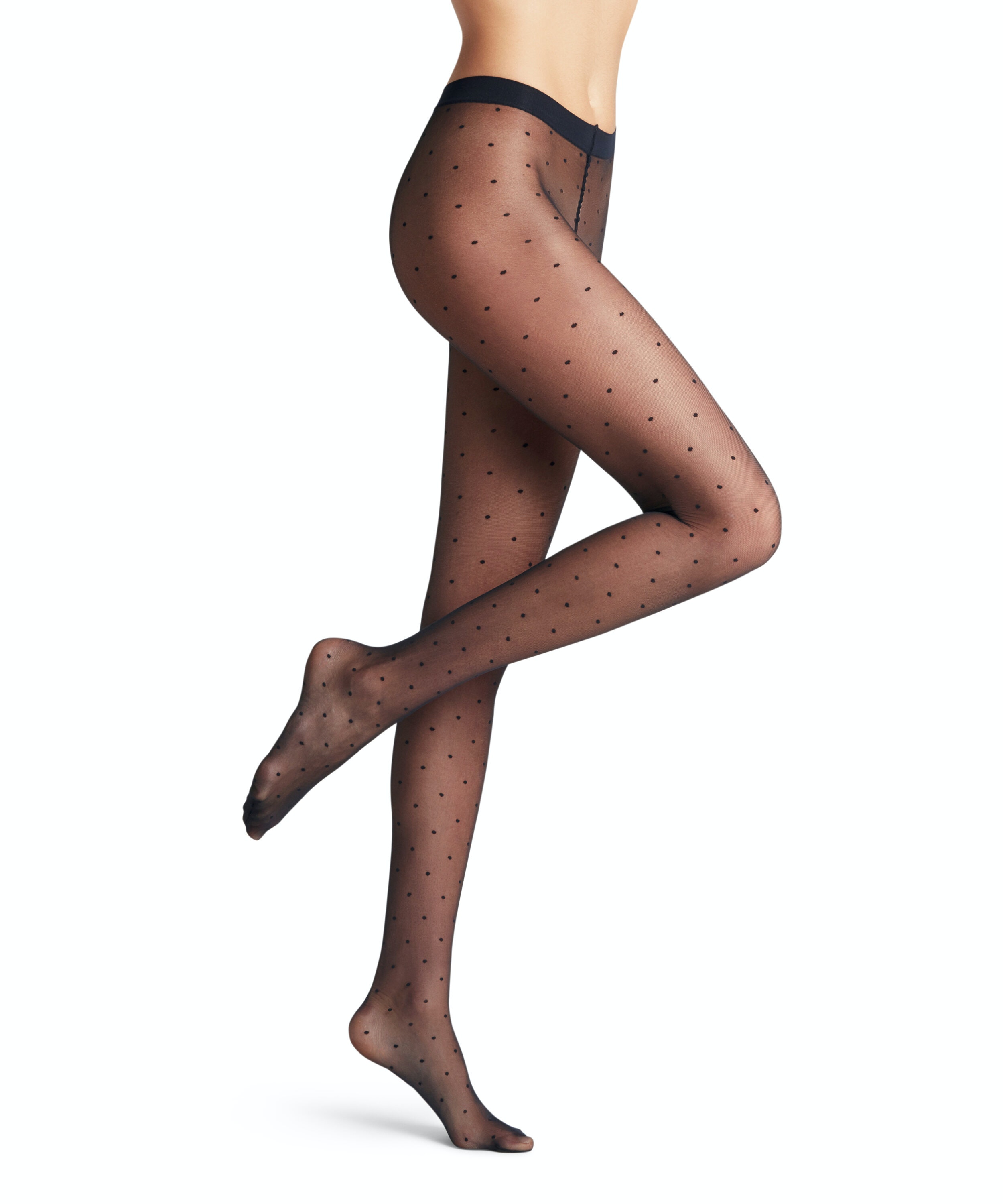 FALKE Dot 15 DEN dames panty, marine