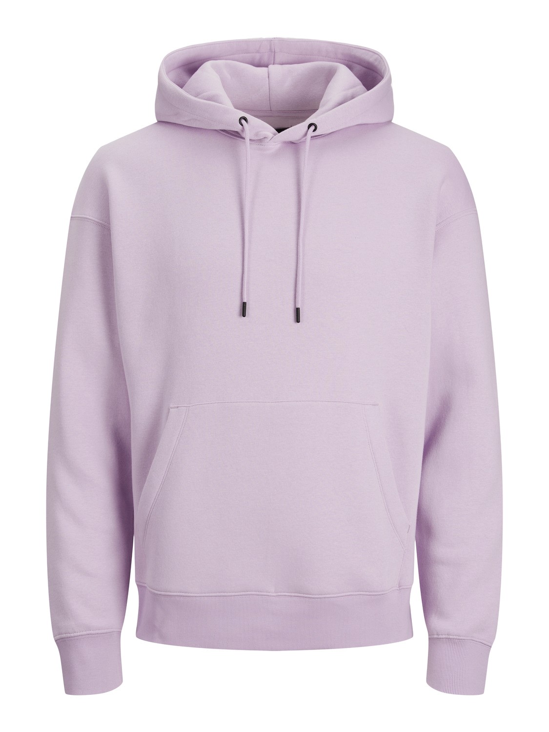 JACK & JONES Star basic sweat hood regular fit, heren hoodie katoenmengsel met capuchon, lila