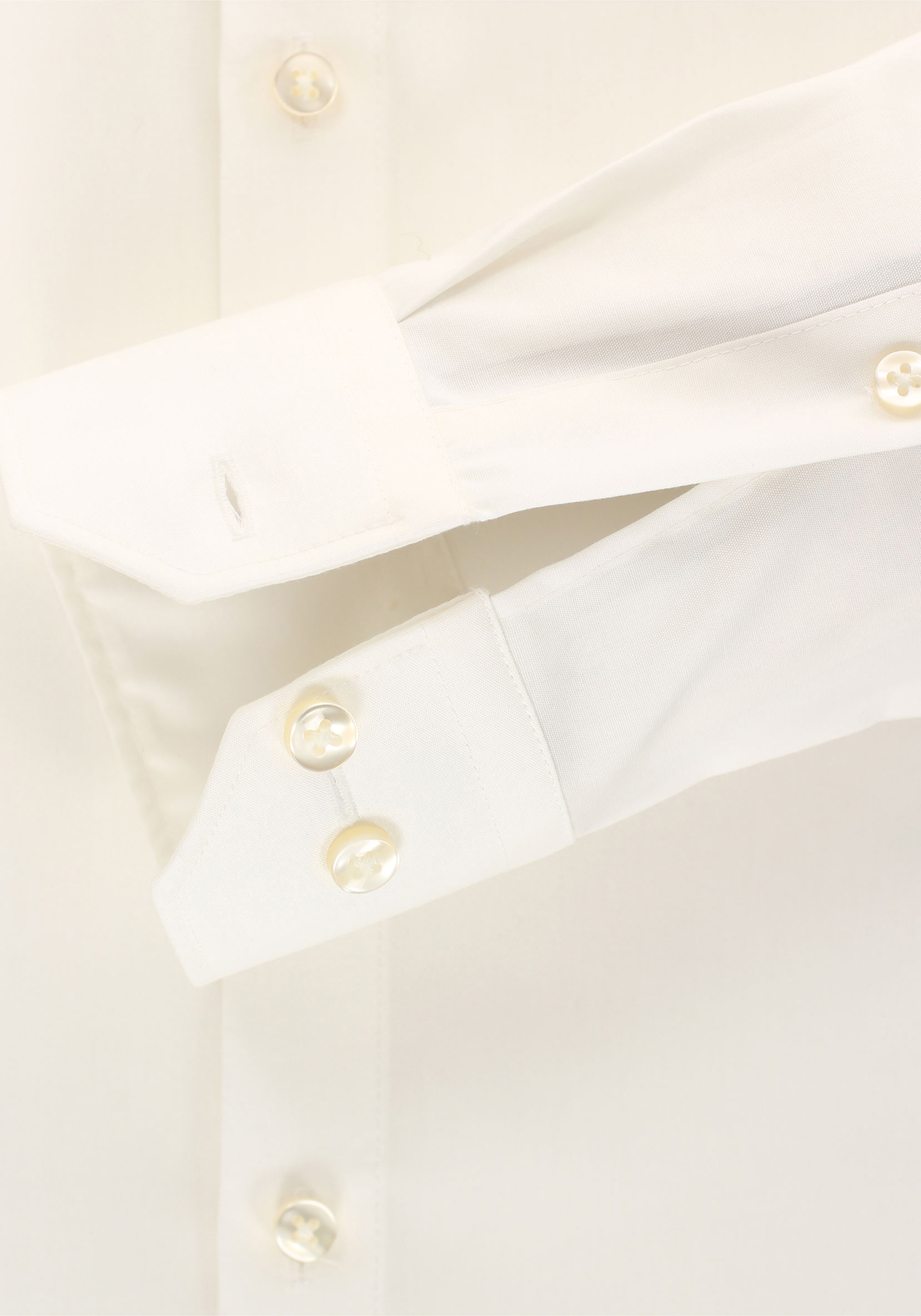 Redmond slim fit overhemd, beige