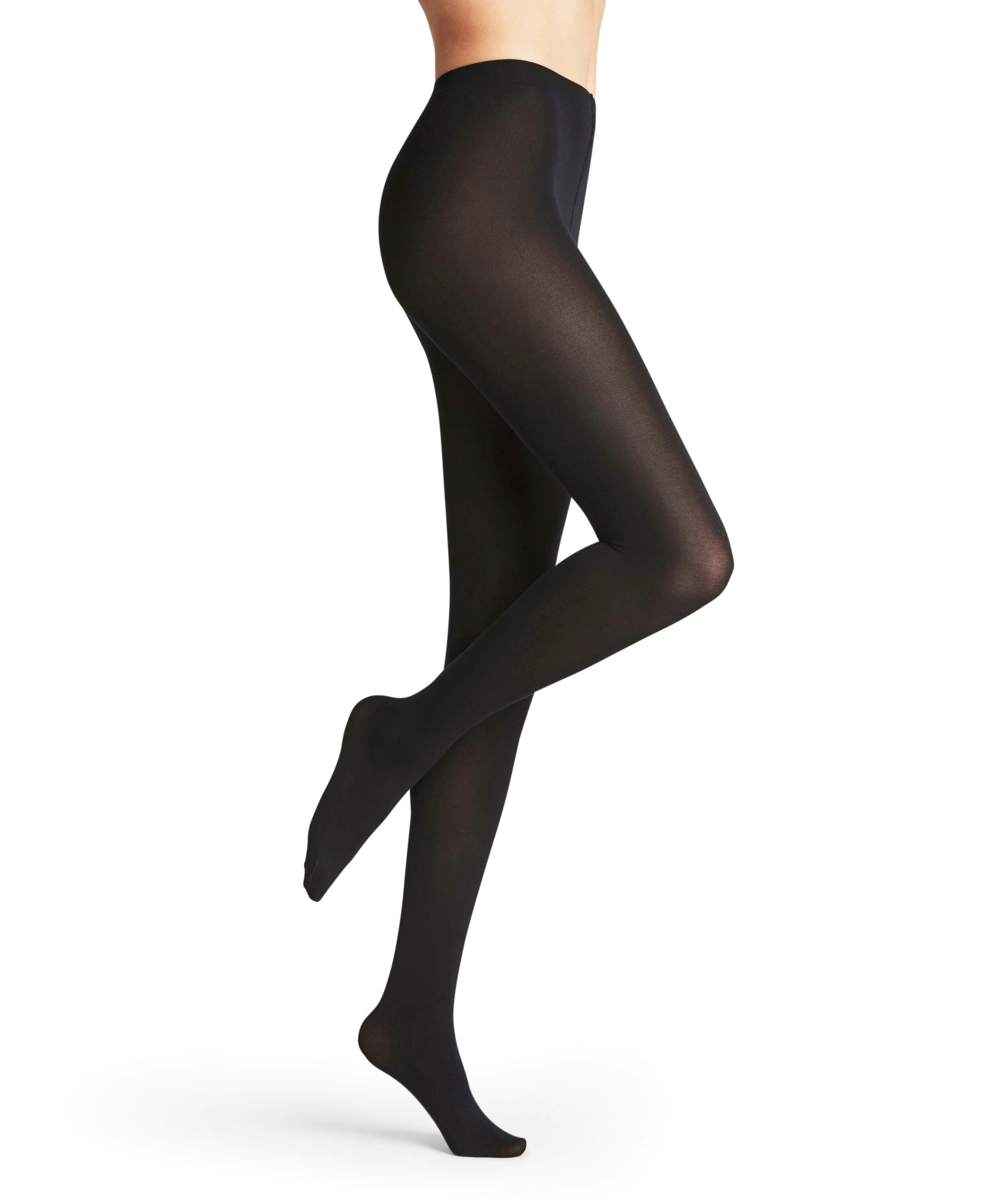 FALKE Cotton Touch dames panty, black