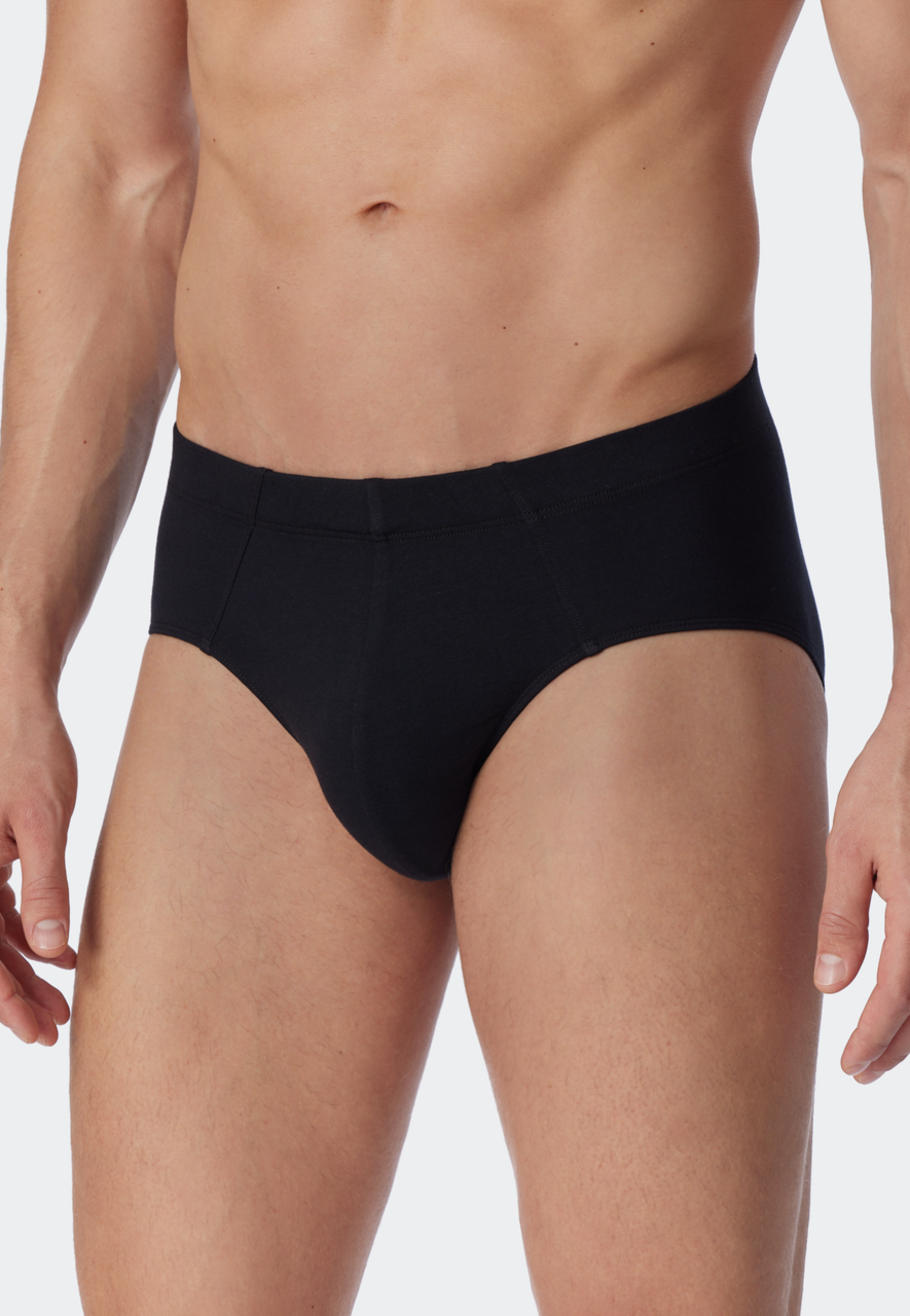 SCHIESSER pack slip (3-pack), heren superminislips, zwart 