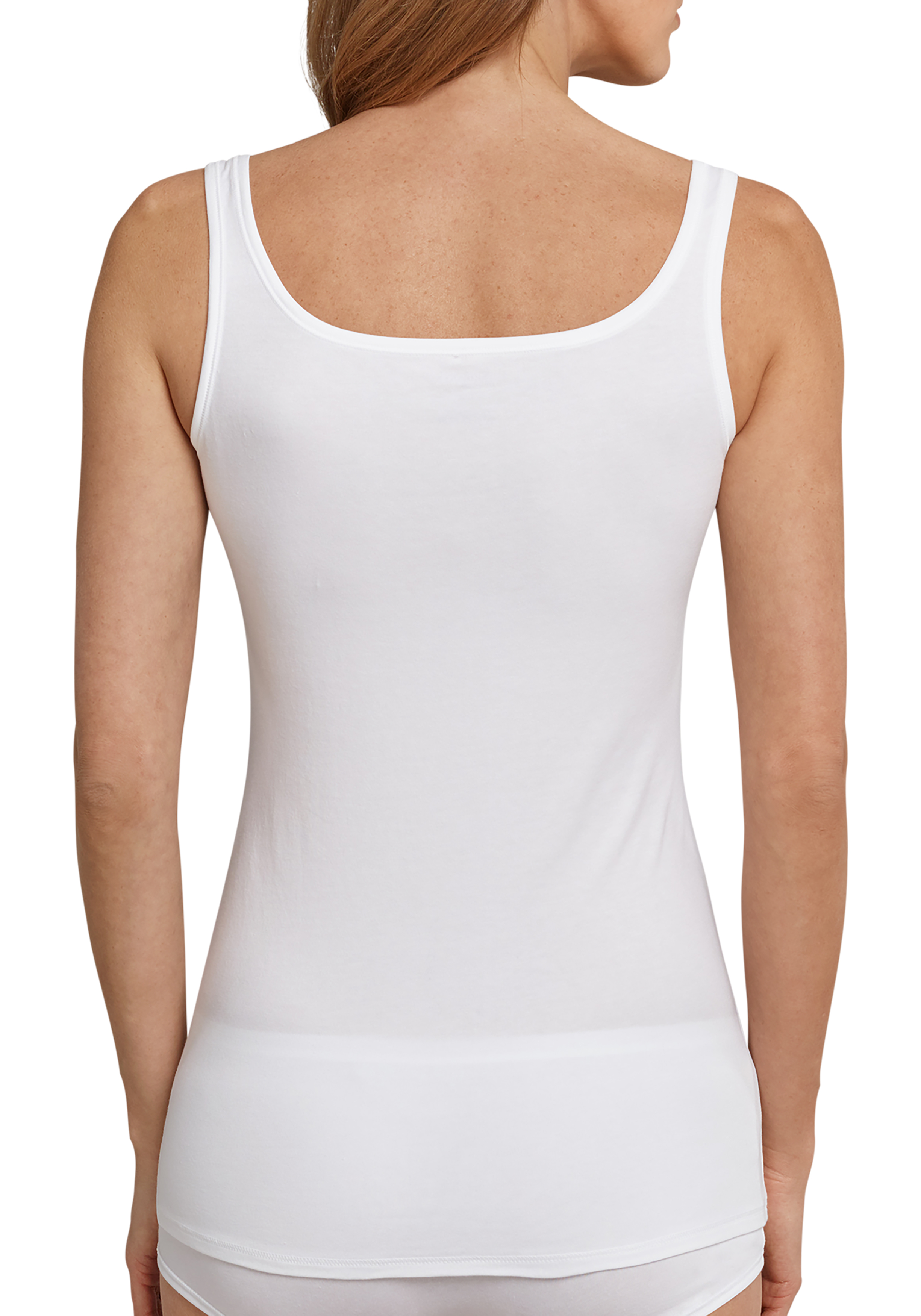 SCHIESSER 95/5 dames hemdje (1-pack), wit